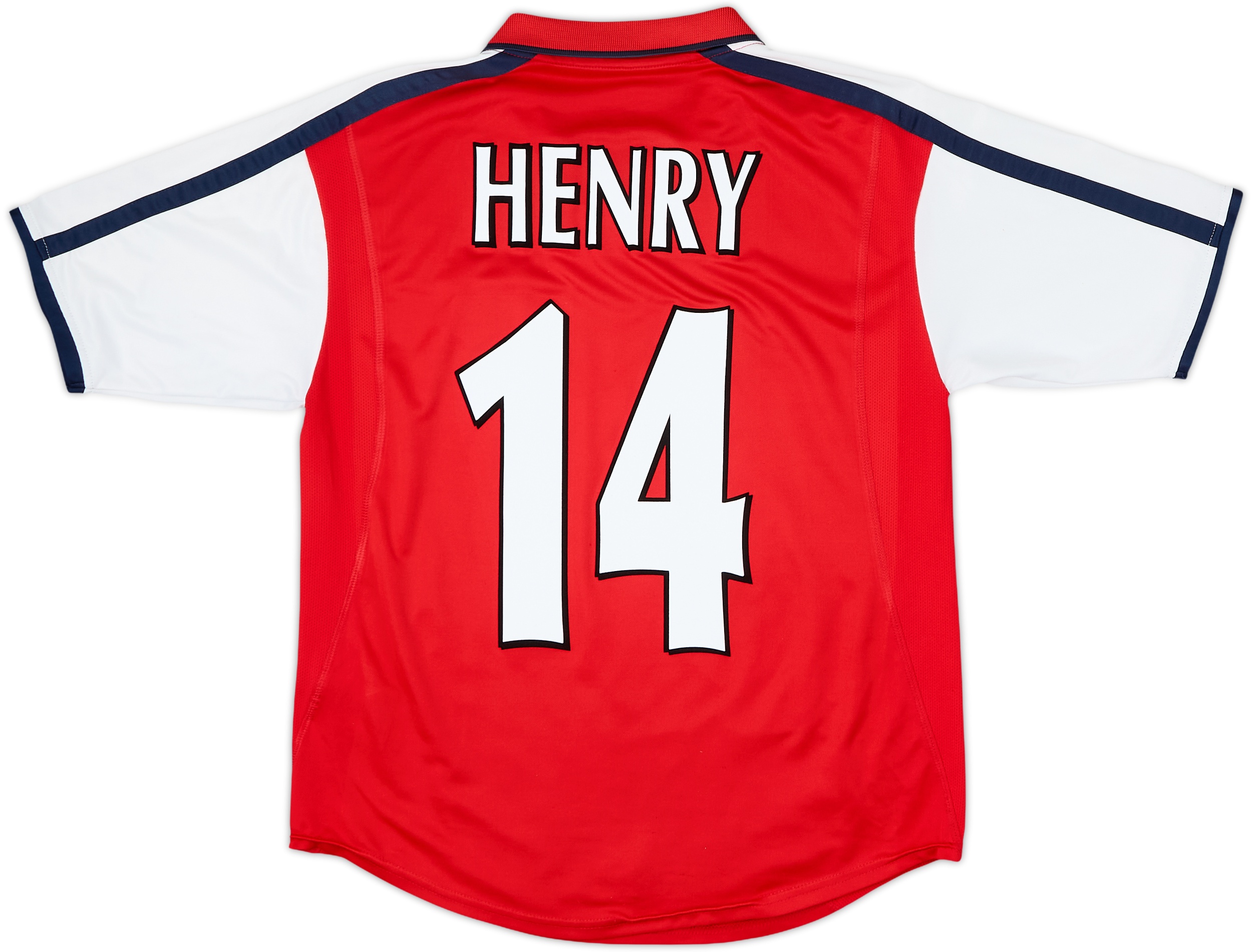 アーセナル HENRY 14番 シャツ Lサイズ 2000-02 Arsenal Home Shirt Henry #14 - 8/10 - (XL.Boys)