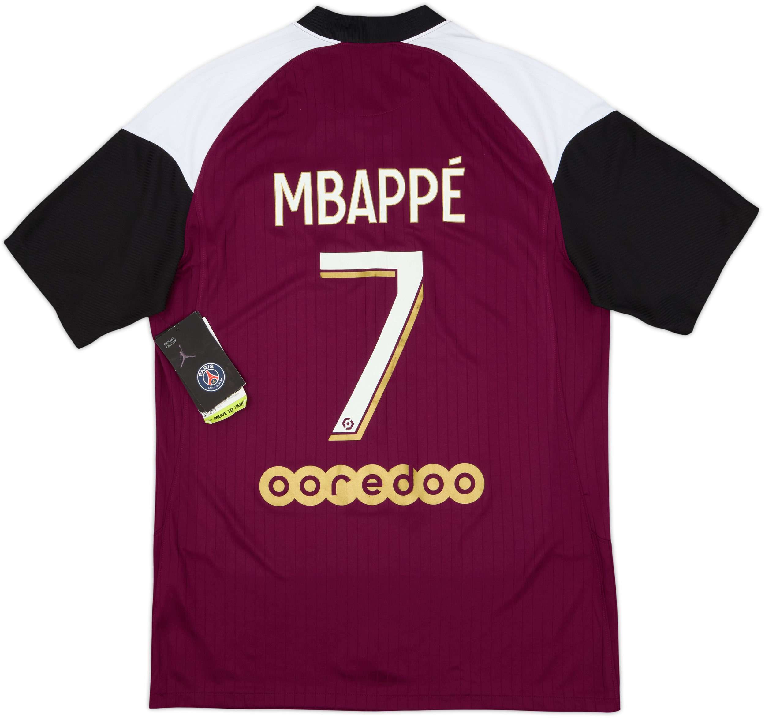 2020-21 Paris Saint-Germain Third Shirt Mbappe #7 (M)