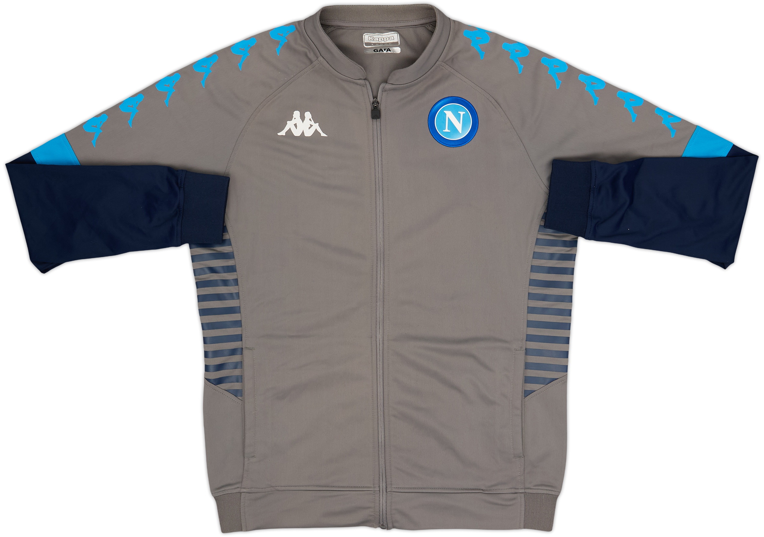 2020-21 Napoli Kappa Track Jacket - 8/10 - (L)