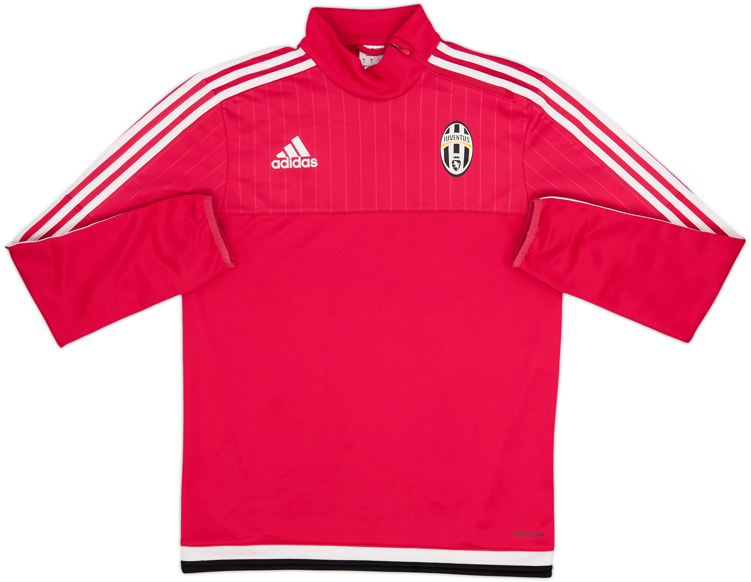 2015-16 Juventus adidas 1/4 Zip Drill Top - 8/10 - (S)