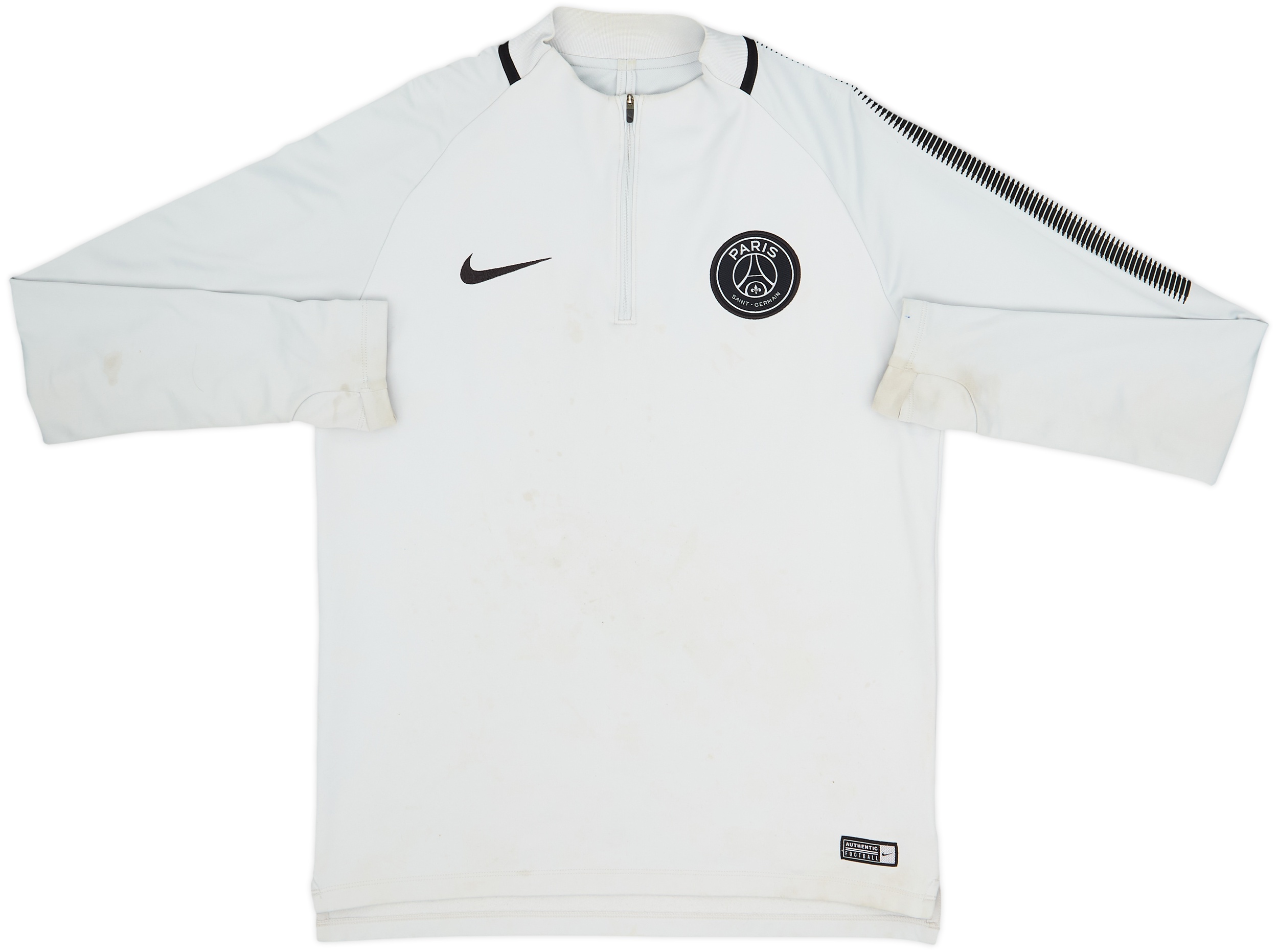 2017-18 Paris Saint-Germain Nike 1/4 Zip Training Top - 5/10 - (M)