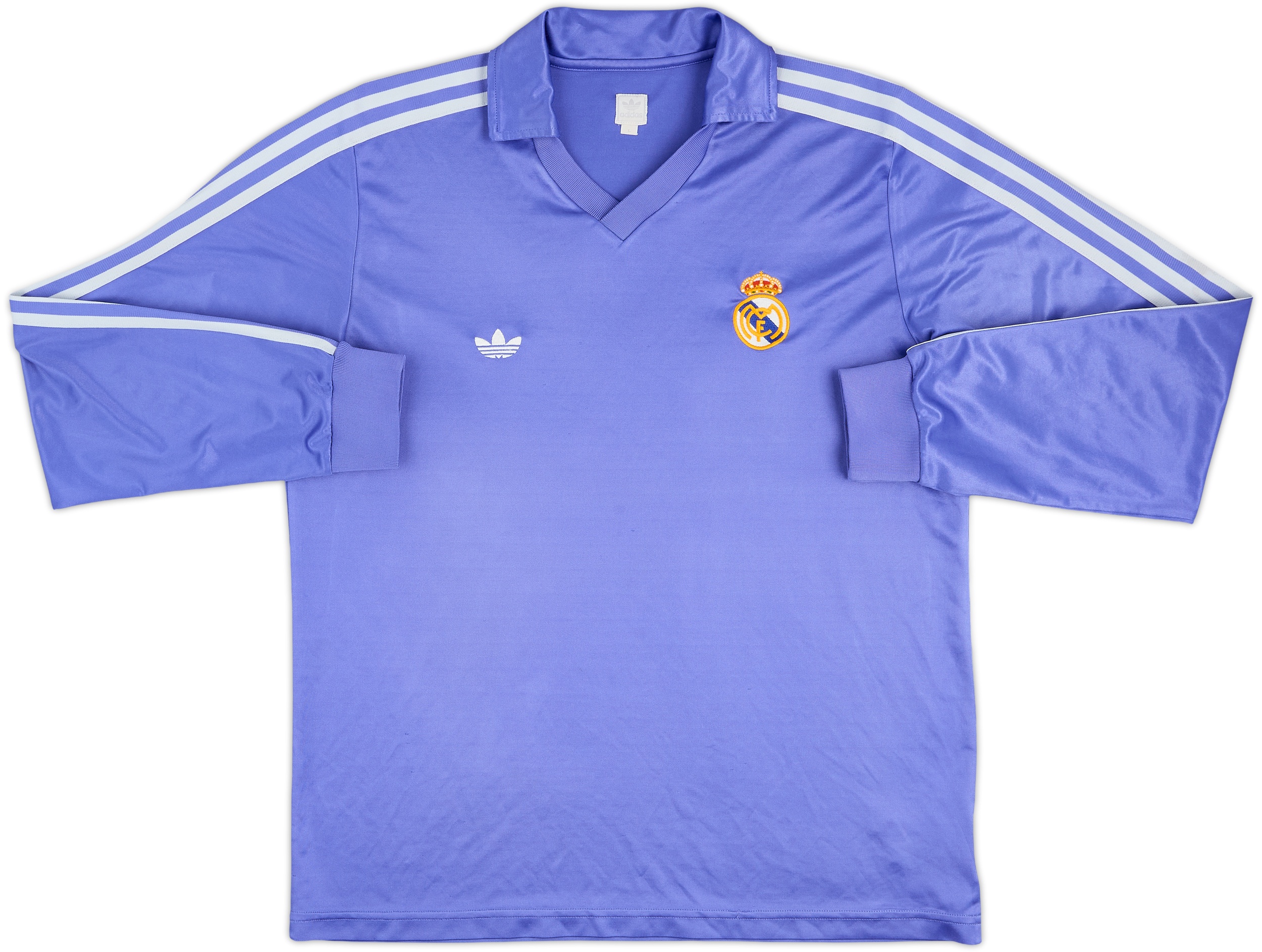 2004-05 Real Madrid adidas Heritage L/S Shirt - 9/10 - (L)