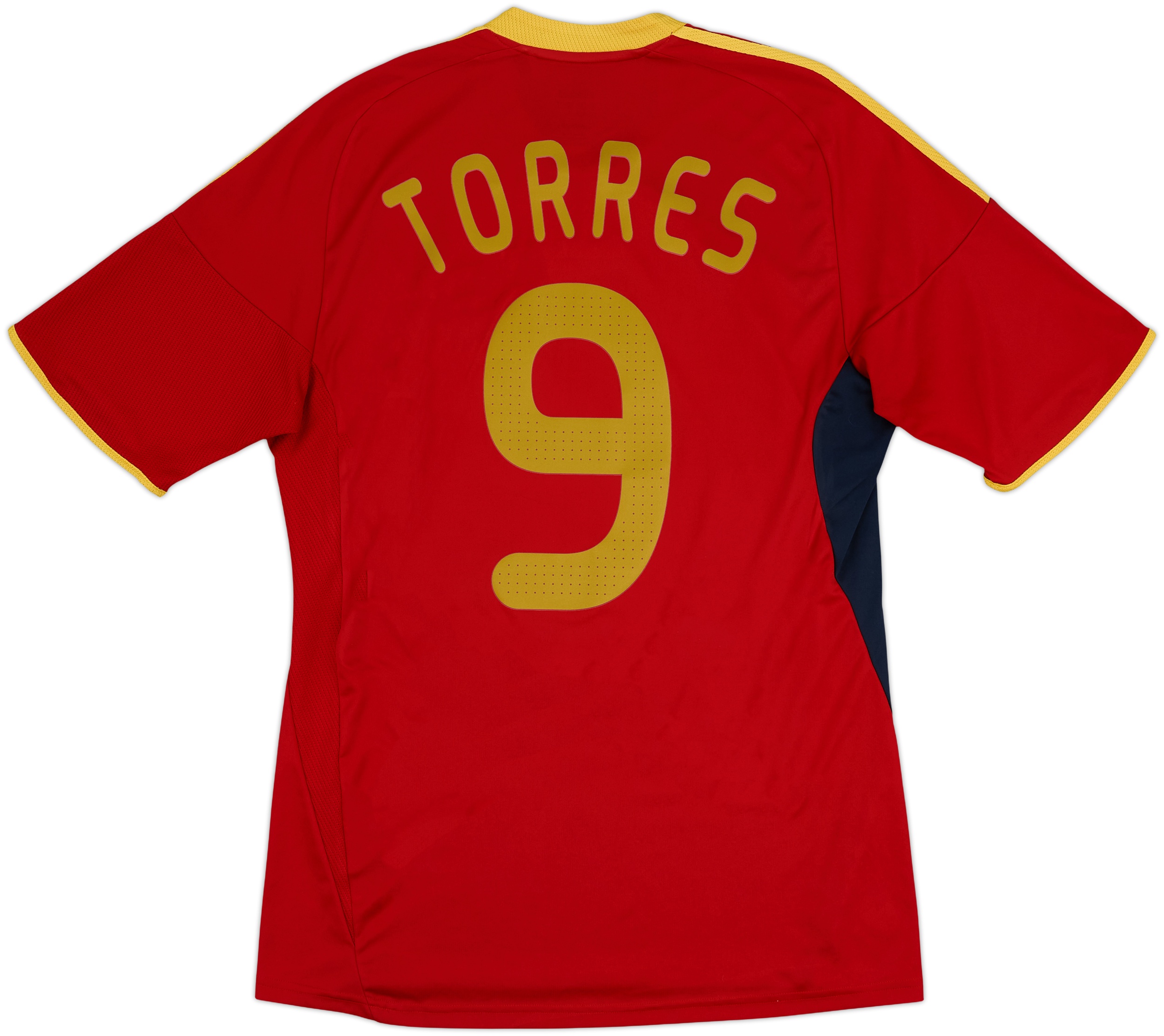 2009 Spain Home Shirt Torres #9 - 9/10 - (M)