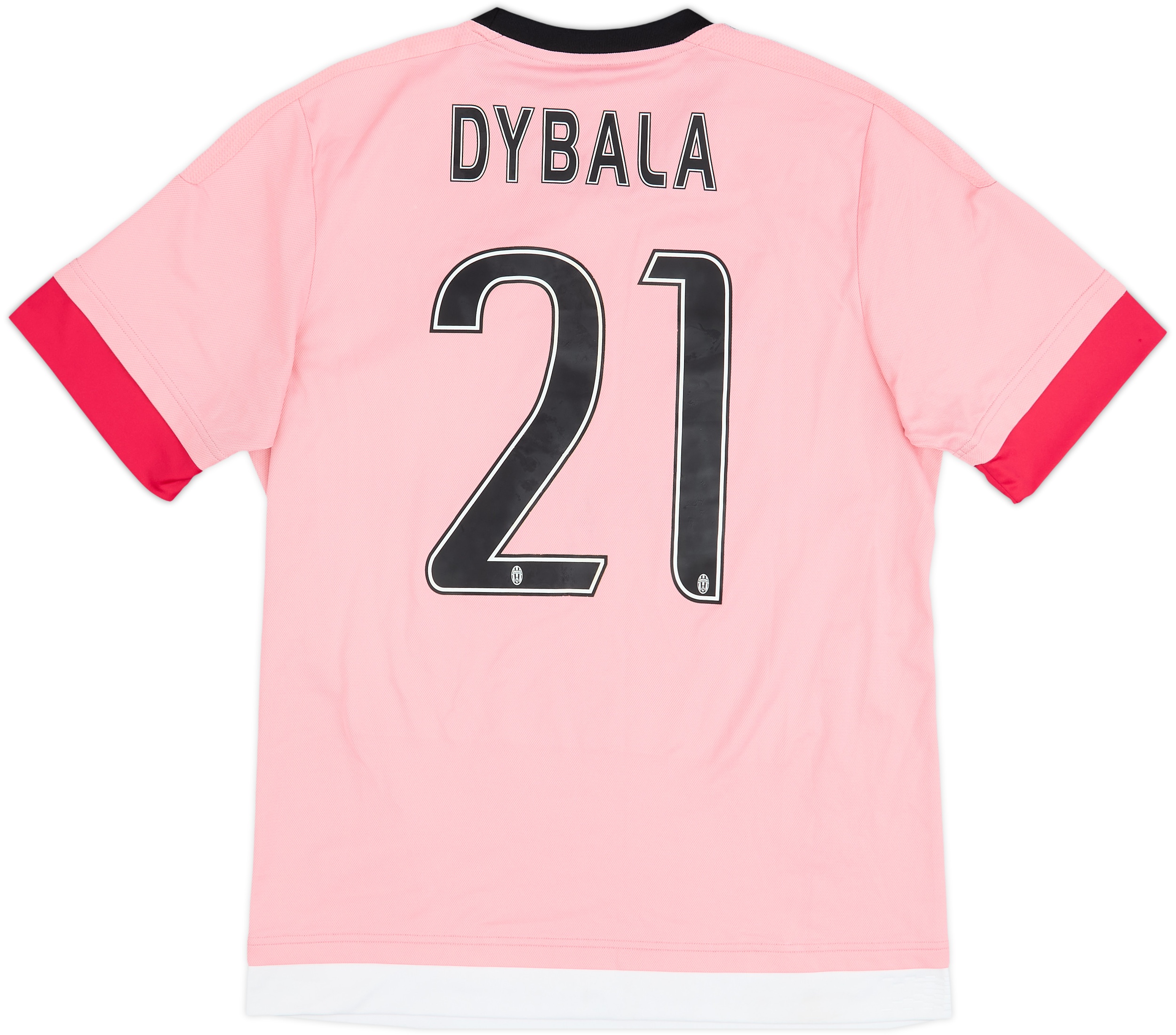 2015-16 Juventus Away Shirt Dybala #21 - 7/10 - (M)