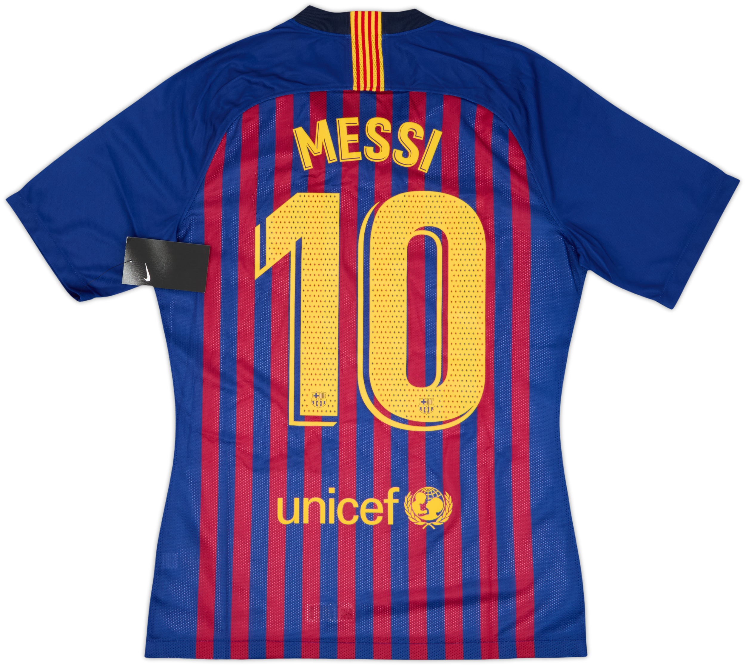2018-19 Barcelona Authentic Home Shirt Messi #10 (M)