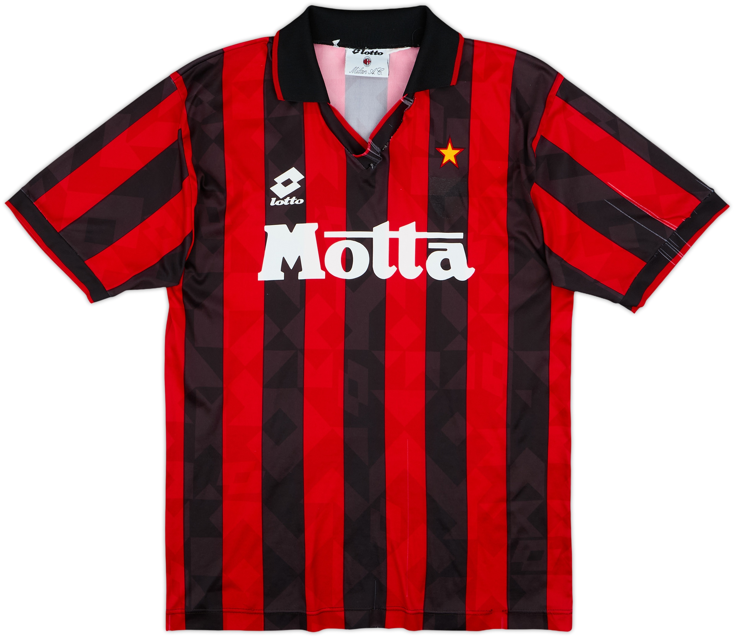 1993-94 AC Milan Home Shirt - 4/10 - (M)