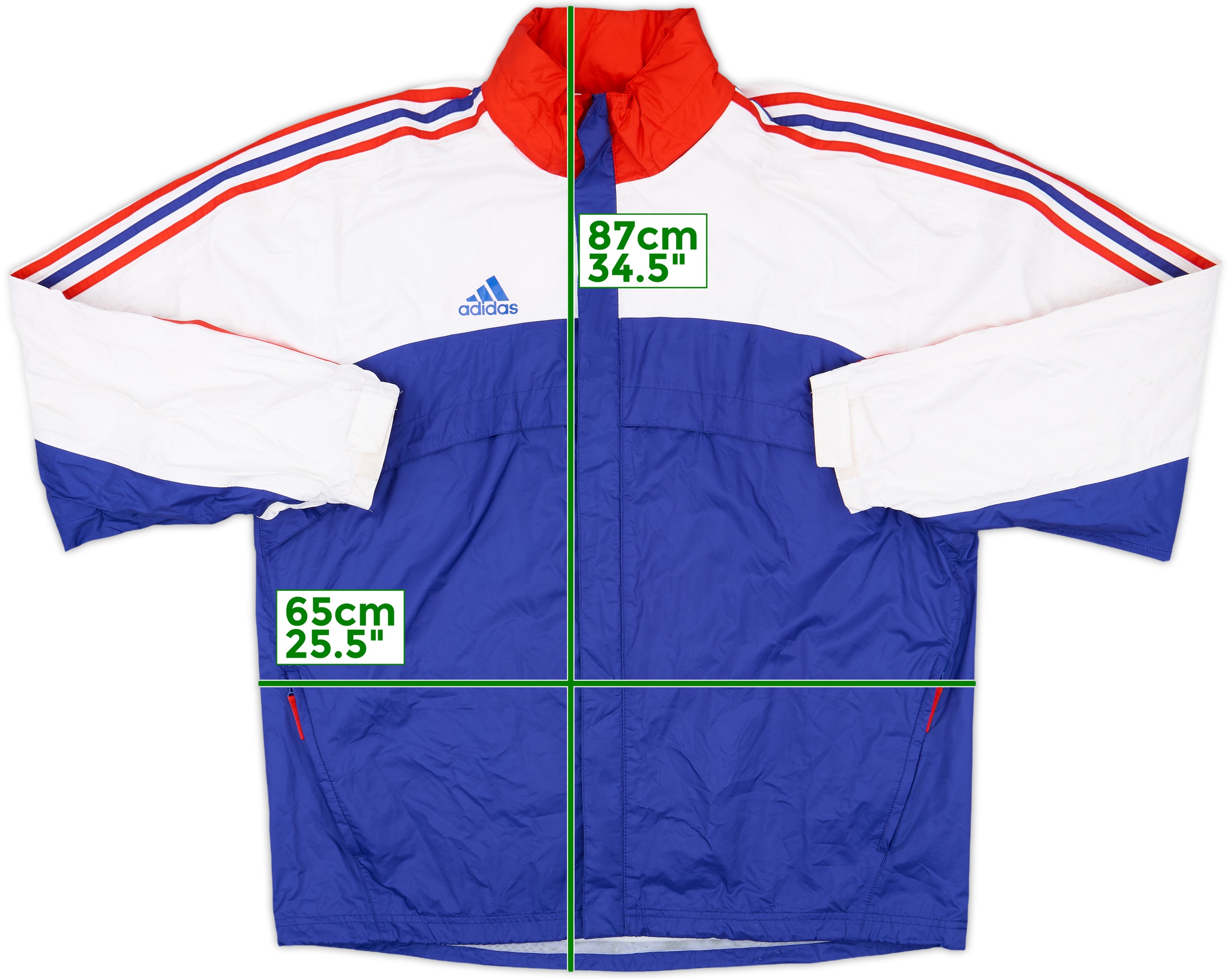 HOCKEY ジャケット Rare 2008 BEIJING TEAM Track Embroidered Zippered (XL) Warm