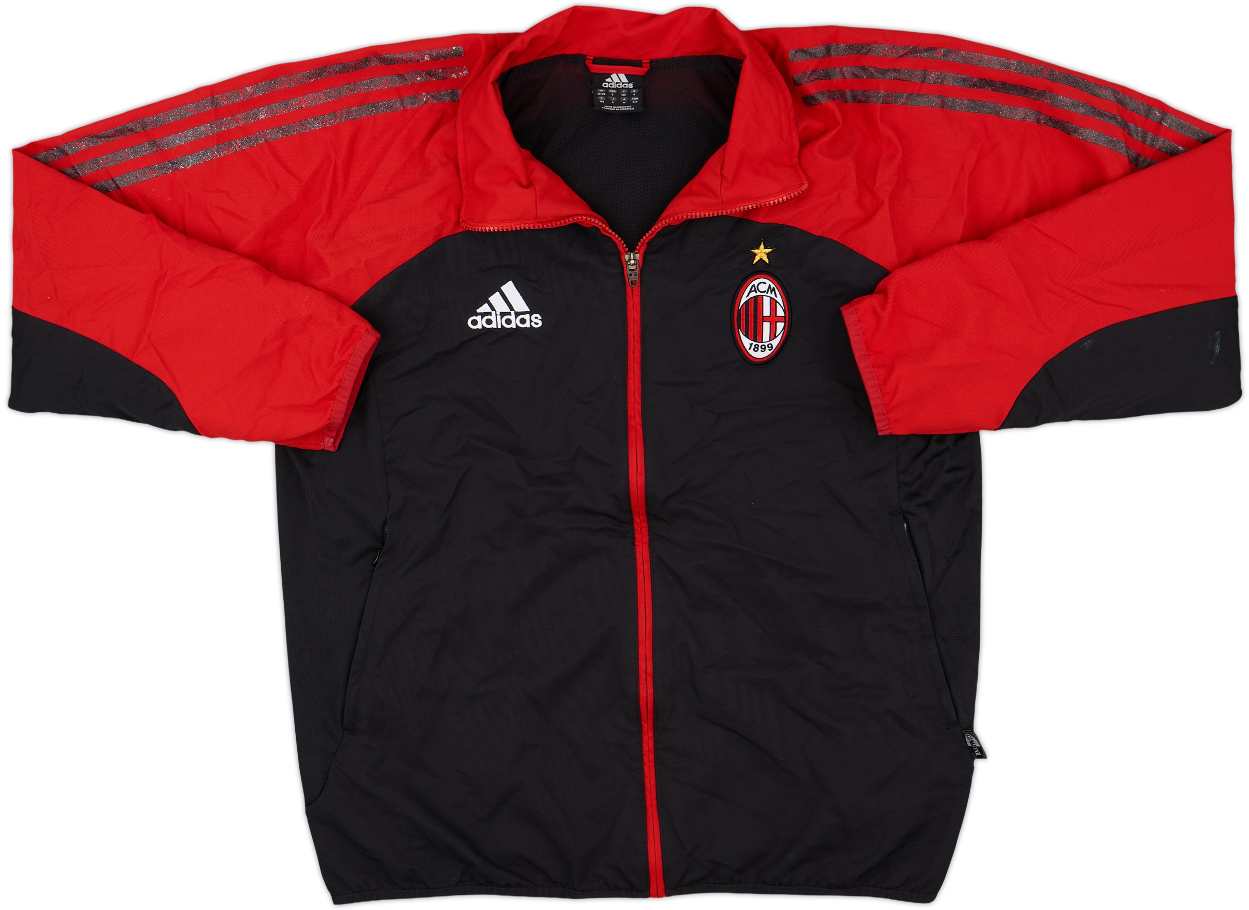 AC Milan ユニホーム　adidas M 赤黒　レドンド　No.5 Adidas Red Black AC Milan Bwin Football Short Sleeve Men's