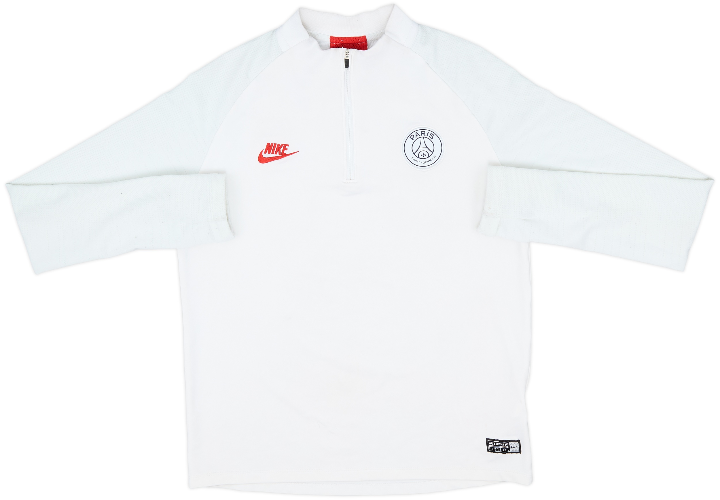 2019-20 Paris Saint-Germain Nike Vaporknit 1/4 Zip Drill Top