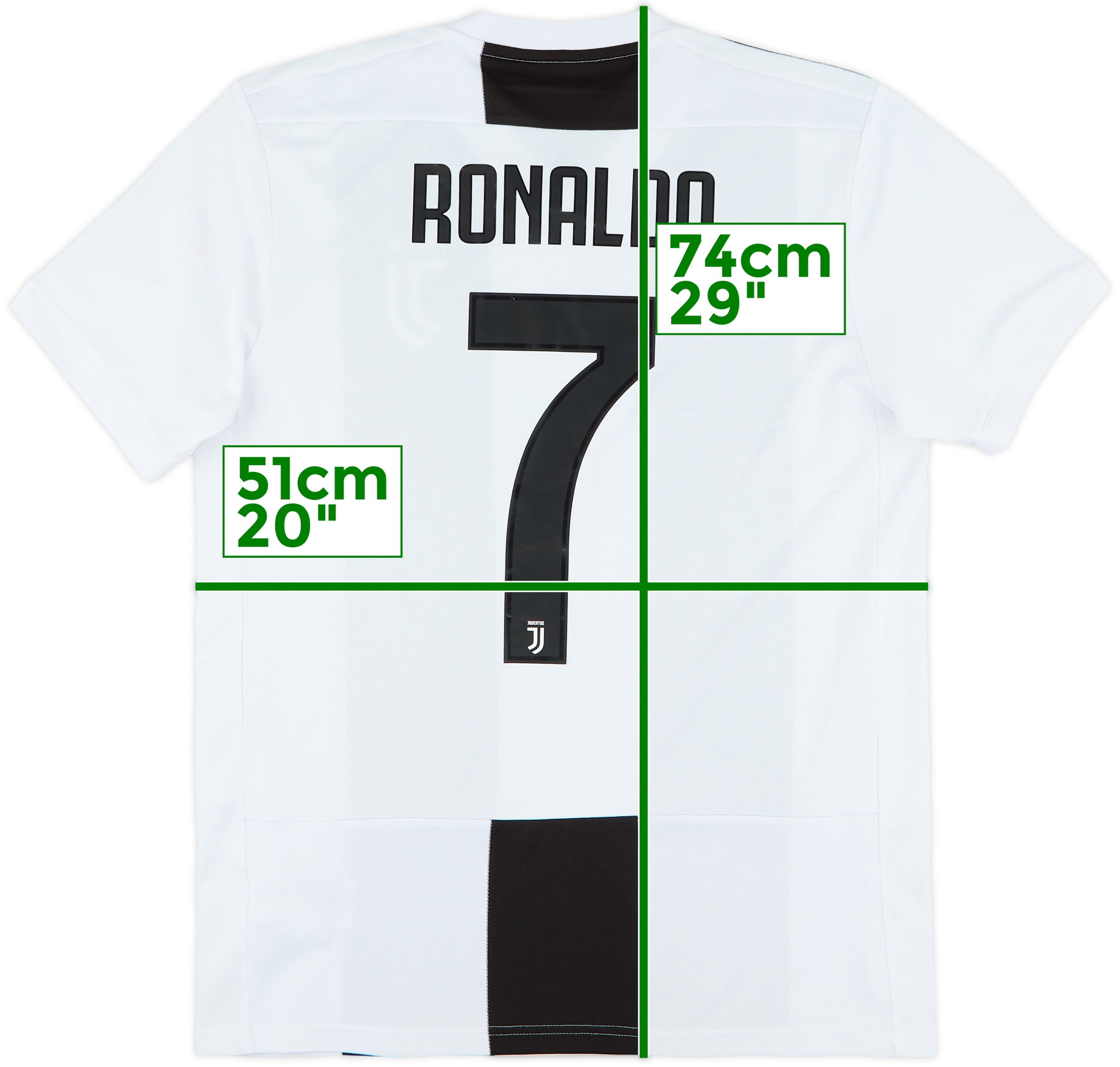 2018-19 Juventus Home Shirt Ronaldo #7 - 7/10 - (M)