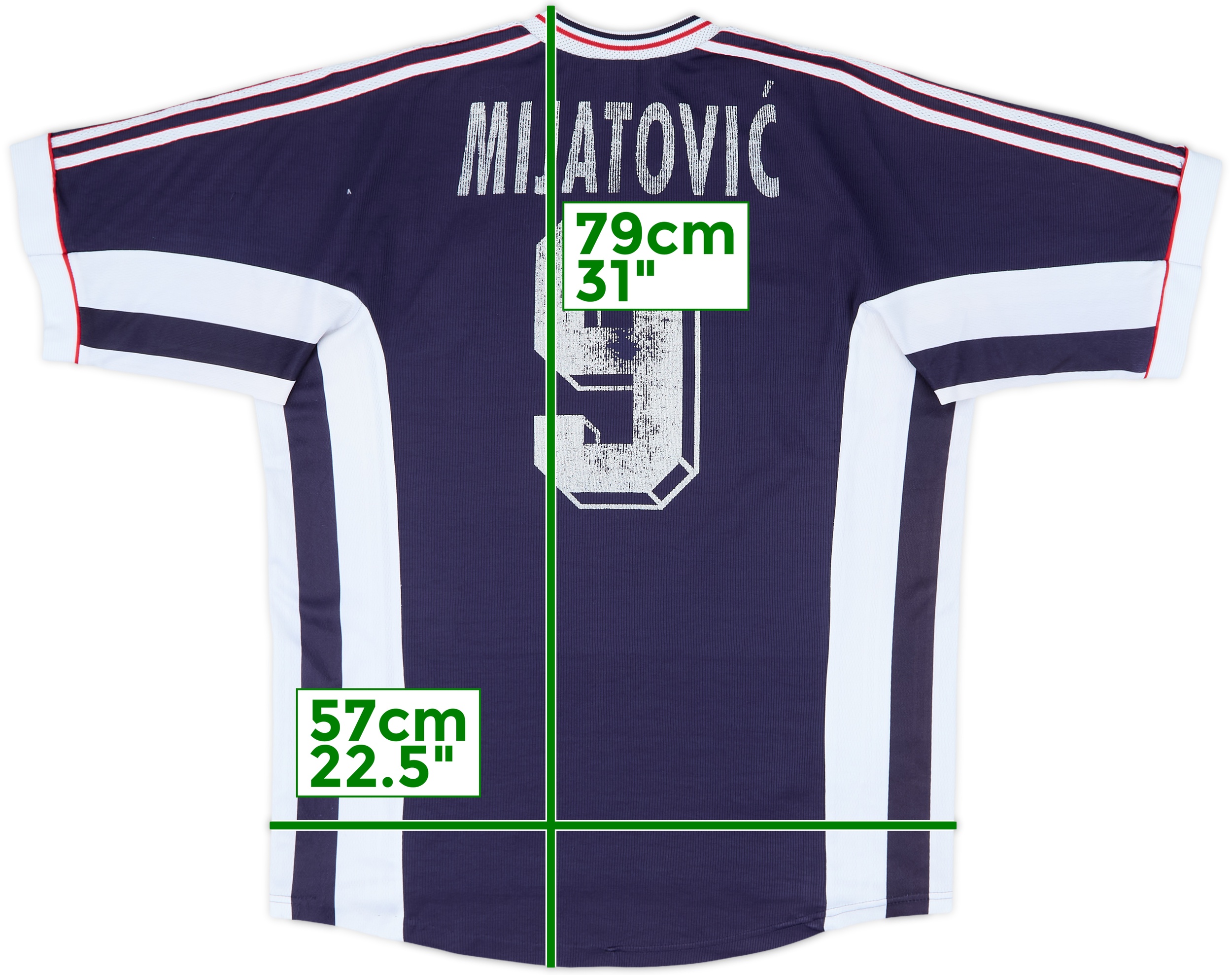 ウェア adidas Yugoslavia 98 home kit Lsize s-l400.jpg