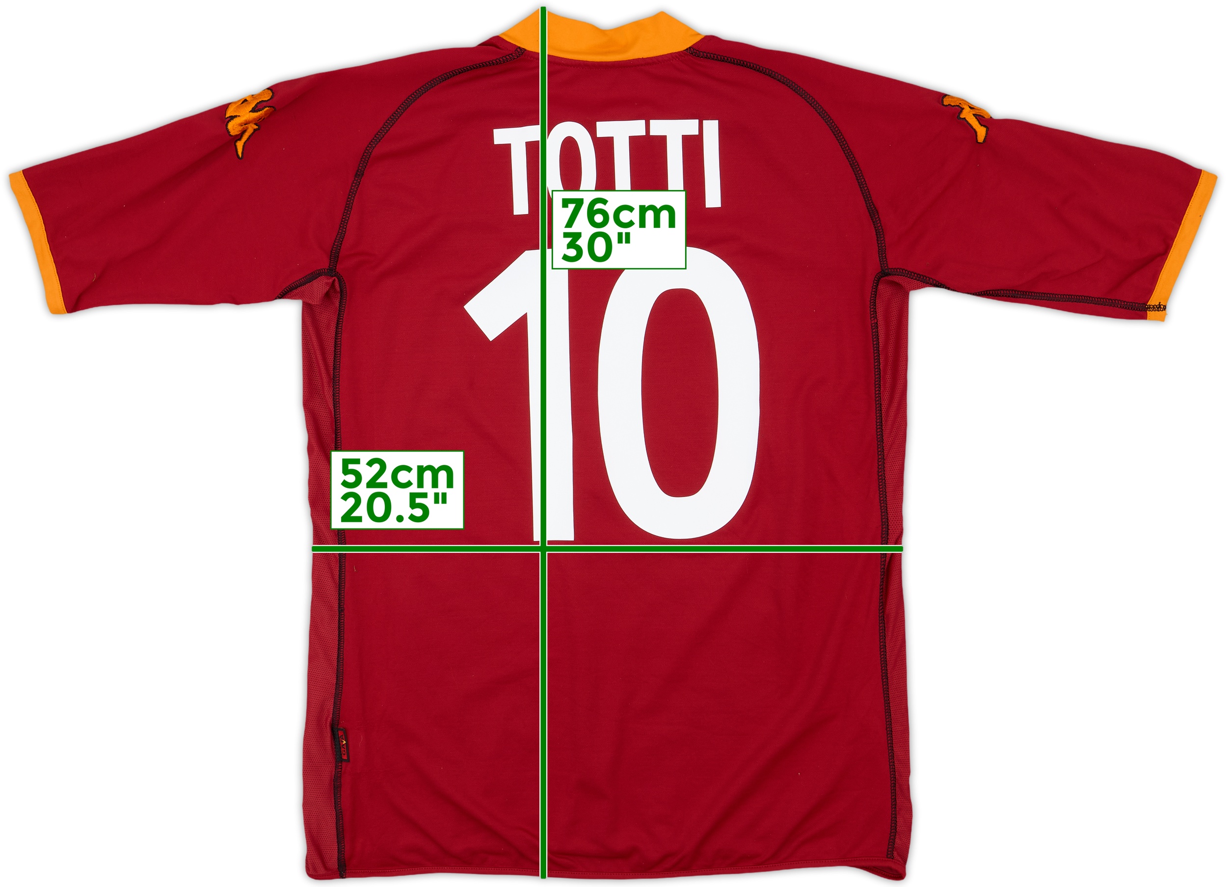 AS Roma Totti 10 シャツ Lサイズ Roma Home 2016-2017 Totti 10 - Size L – The Football Room Mty