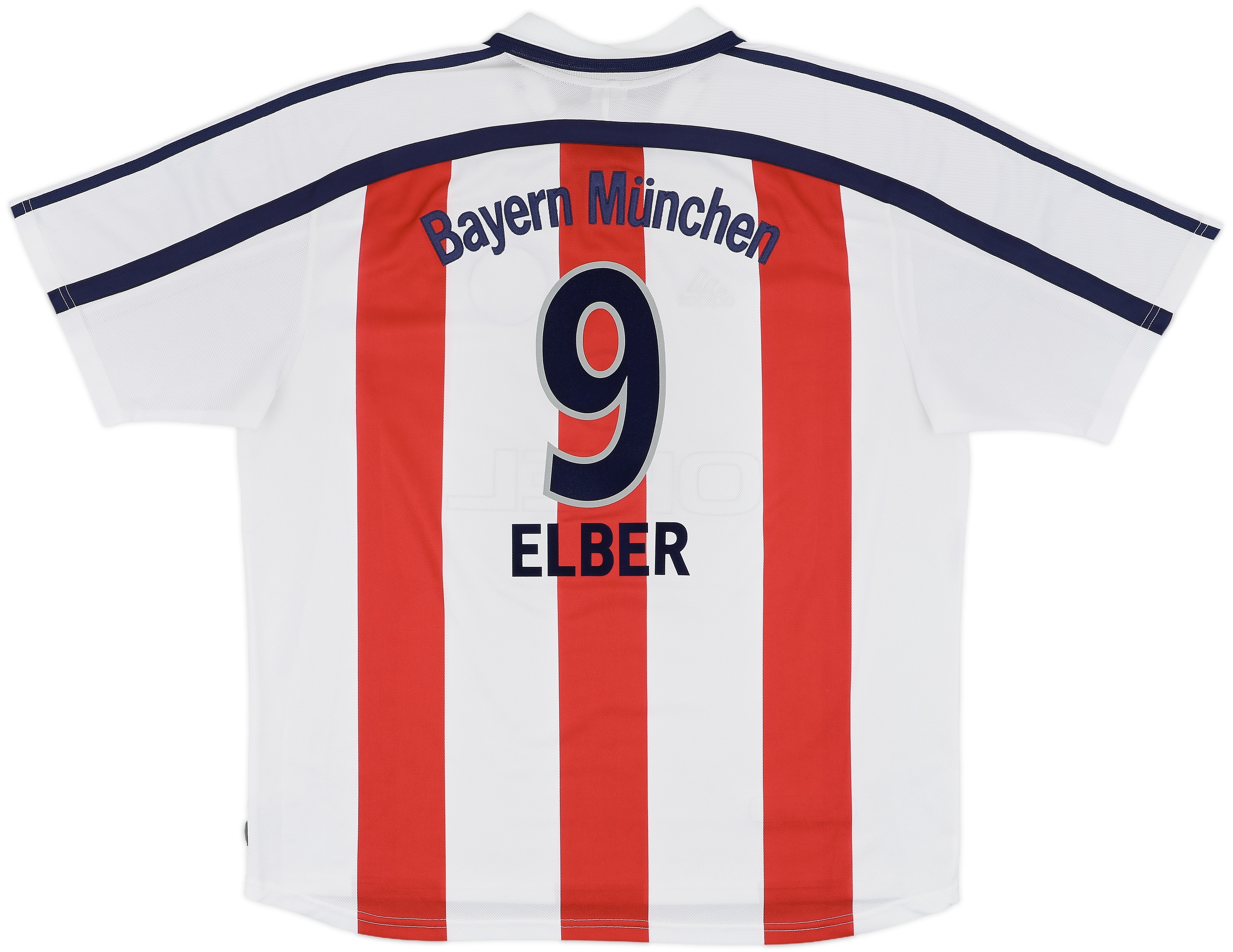 2000-01 Bayern Munich Away Shirt Elber #9 10/10 (XXL)