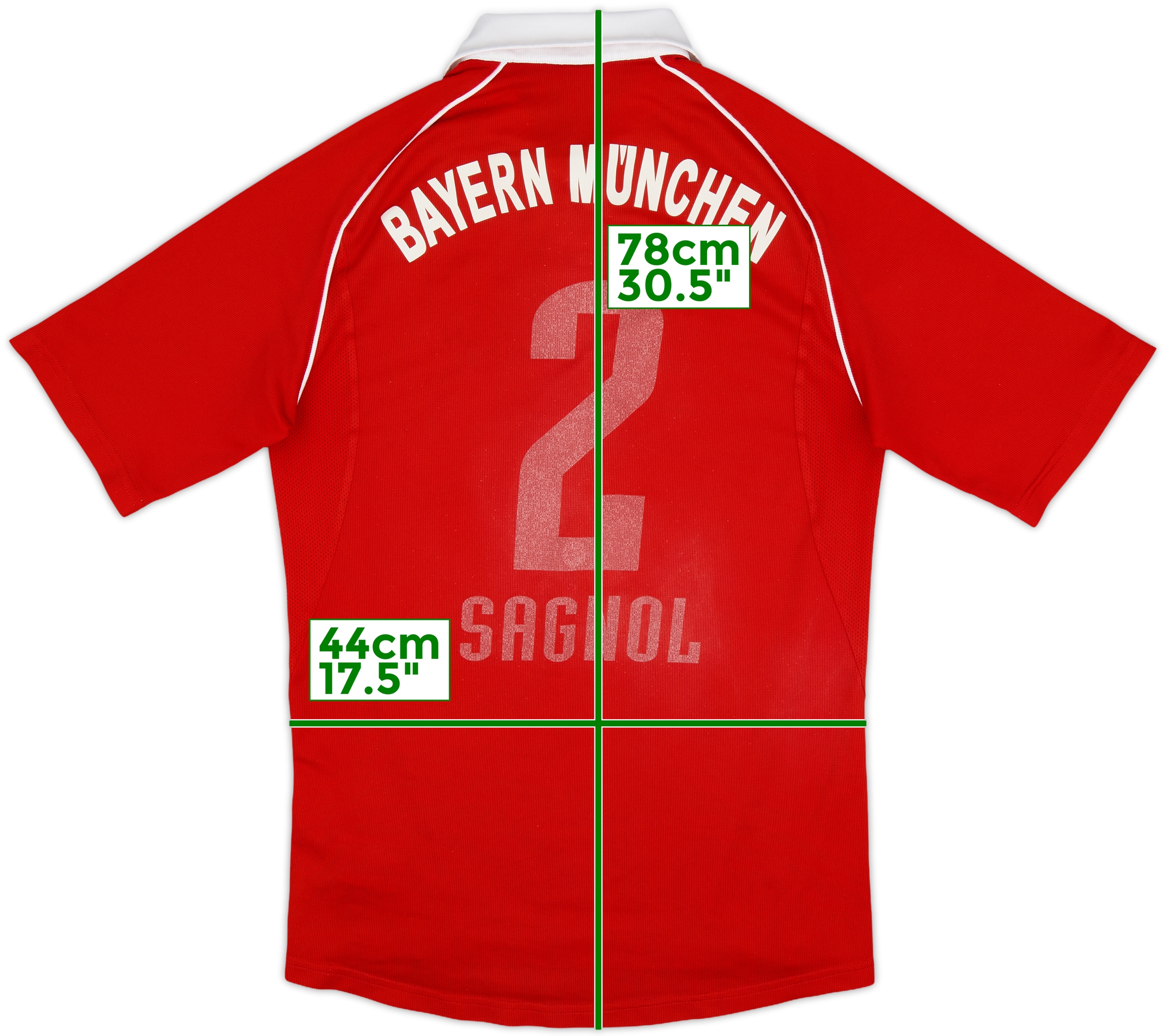 Bayern Munich 2005-2006 ホワイトシャツ