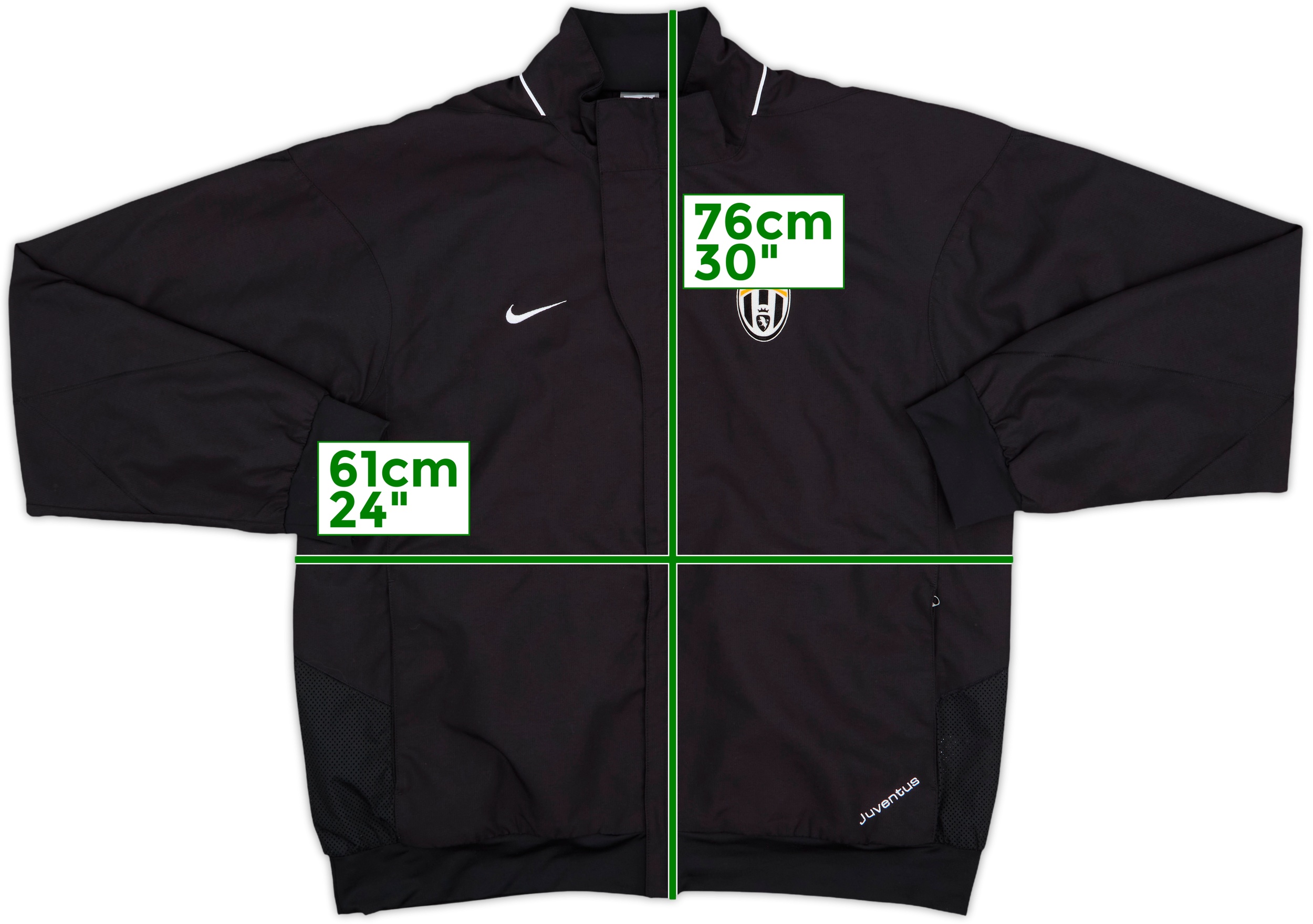 2007-08 Juventus Nike Track Jacket - 9/10 - (XL)