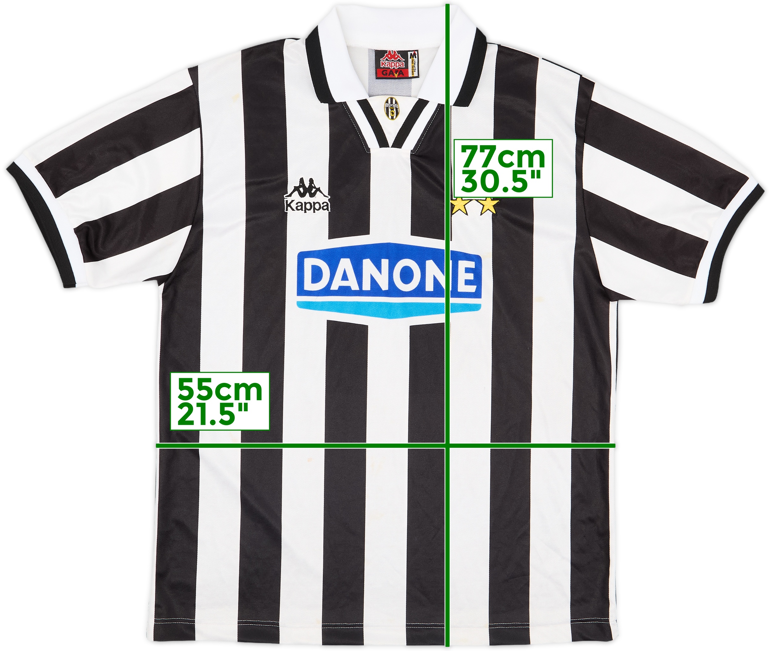 Kappa Juventus】 シャツ DANONE スポンサー