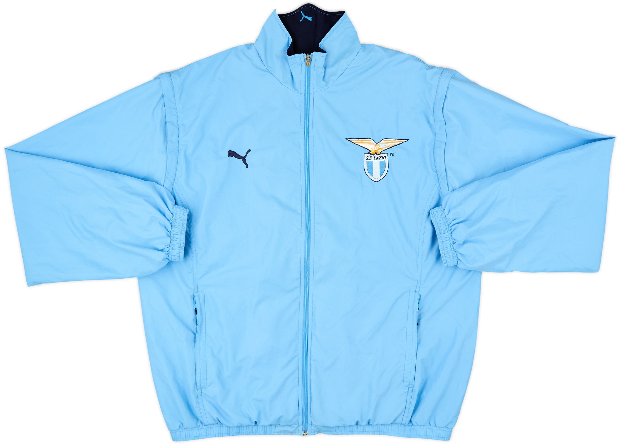 2006-07 Lazio Puma Drill Top - 8/10 - (L.Boys)