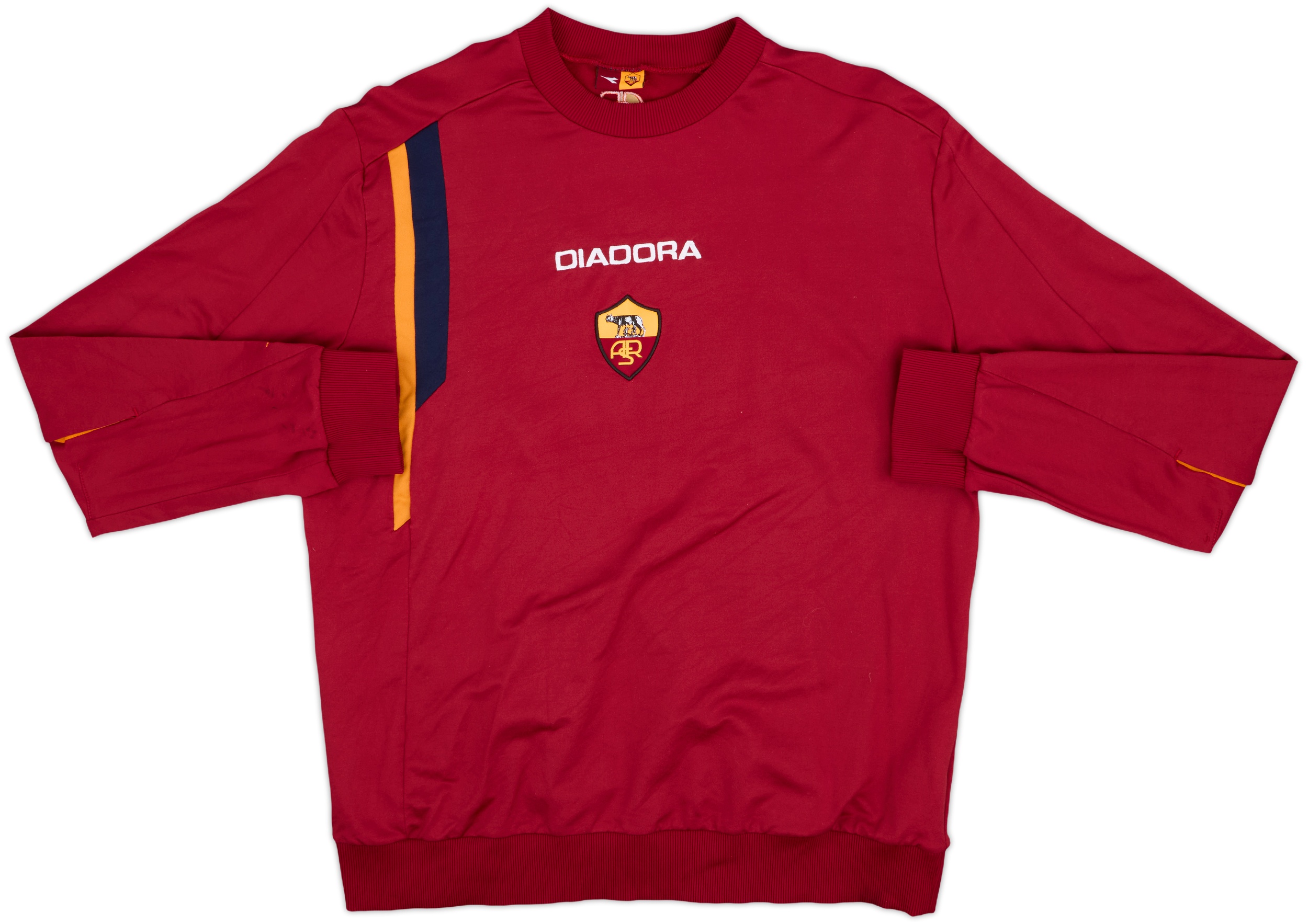 2004-05 Roma Diadora Sweat Top - 7/10 - (XL)