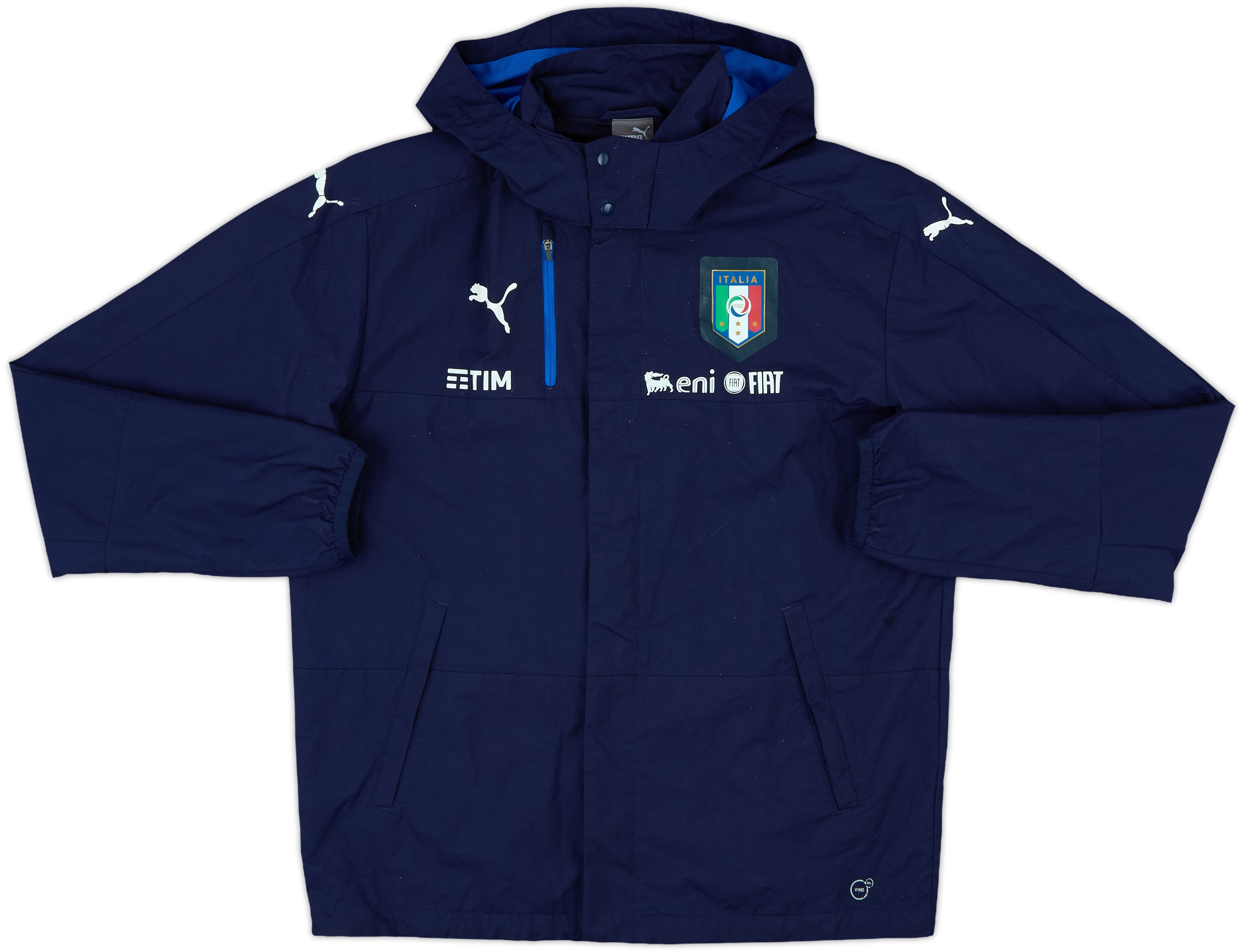 201617 Italy Puma Hooded Rain Jacket 5/10 (L)