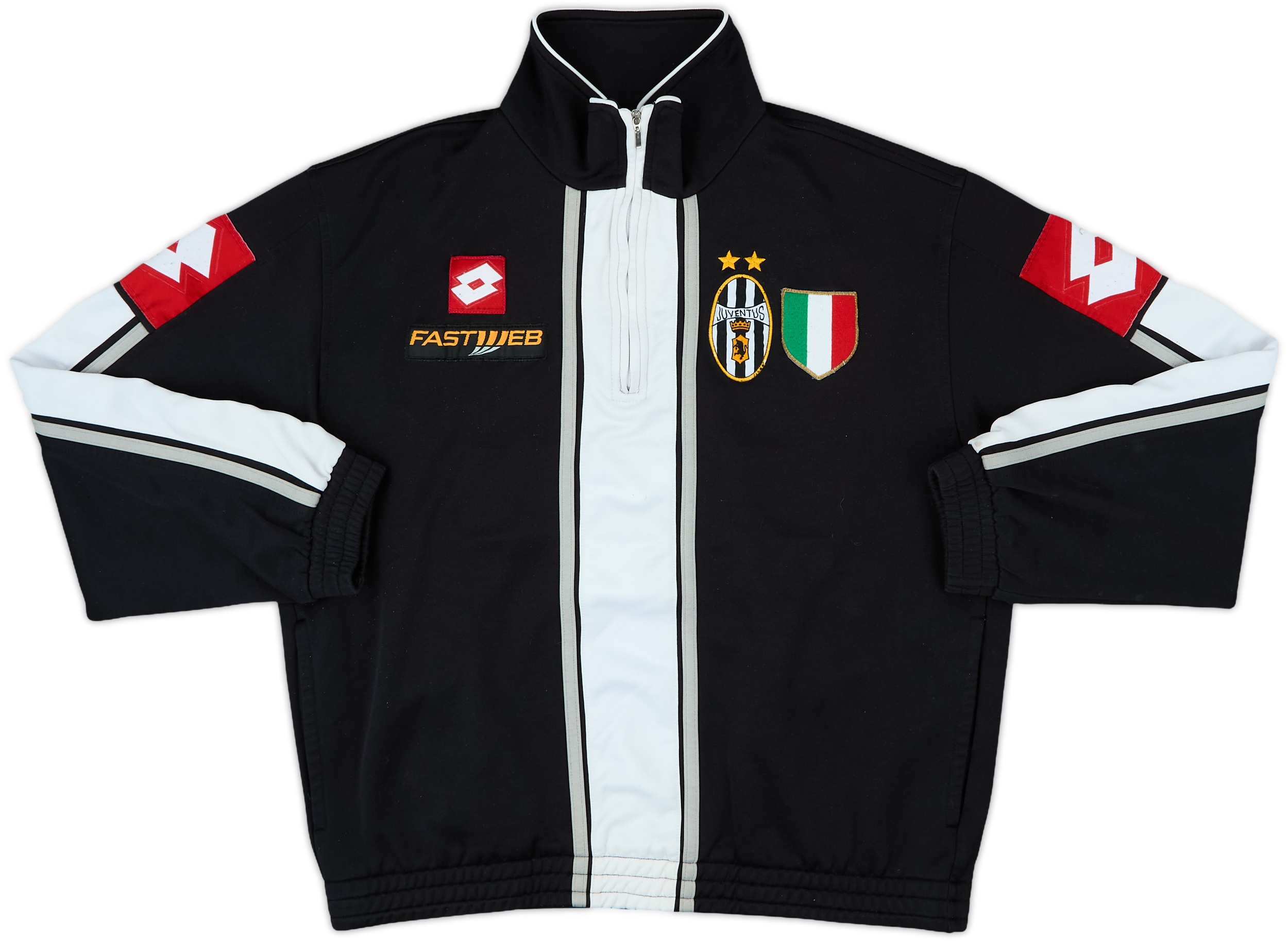Juventus Vintage Training Jacket Lotto Season 2002/2003 Size