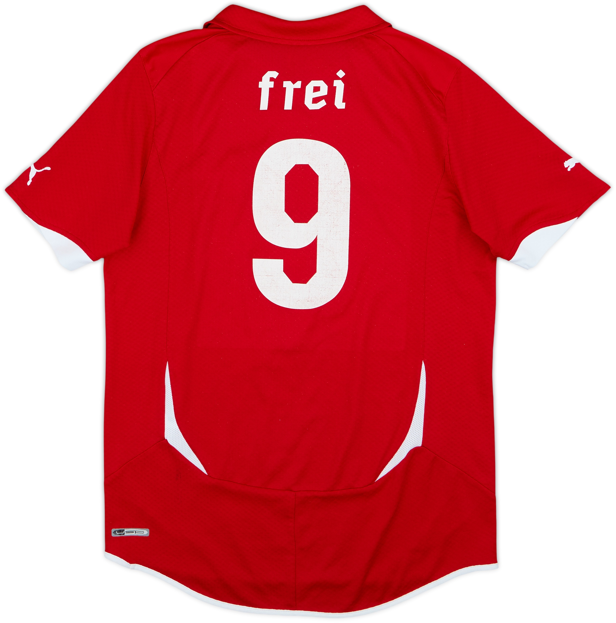 2010-11 Switzerland Home Shirt Frei #9 - 7/10 - (XL.Boys)