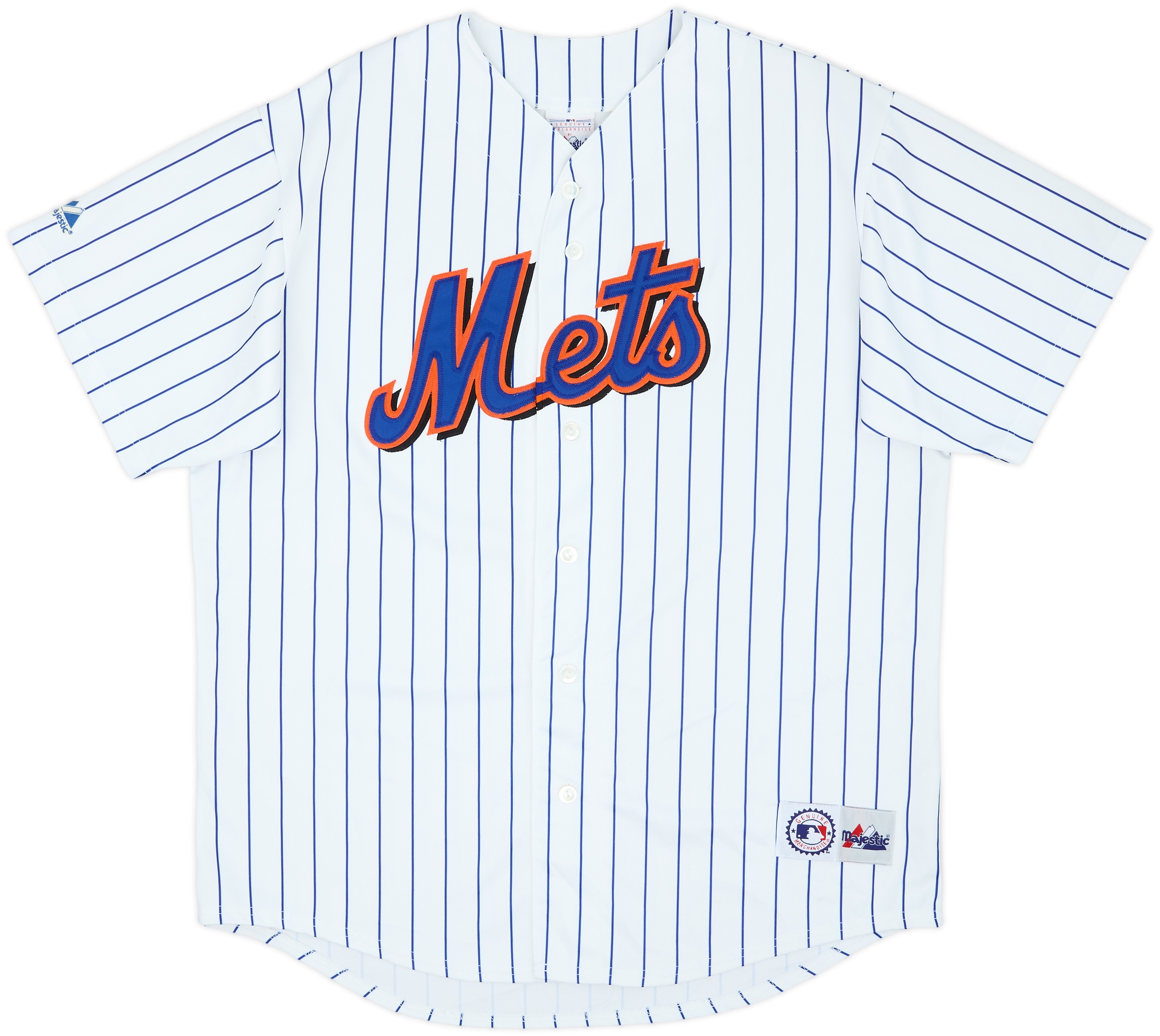 2003-08 New York Mets Majestic Home Jersey - 7/10 - (XL)