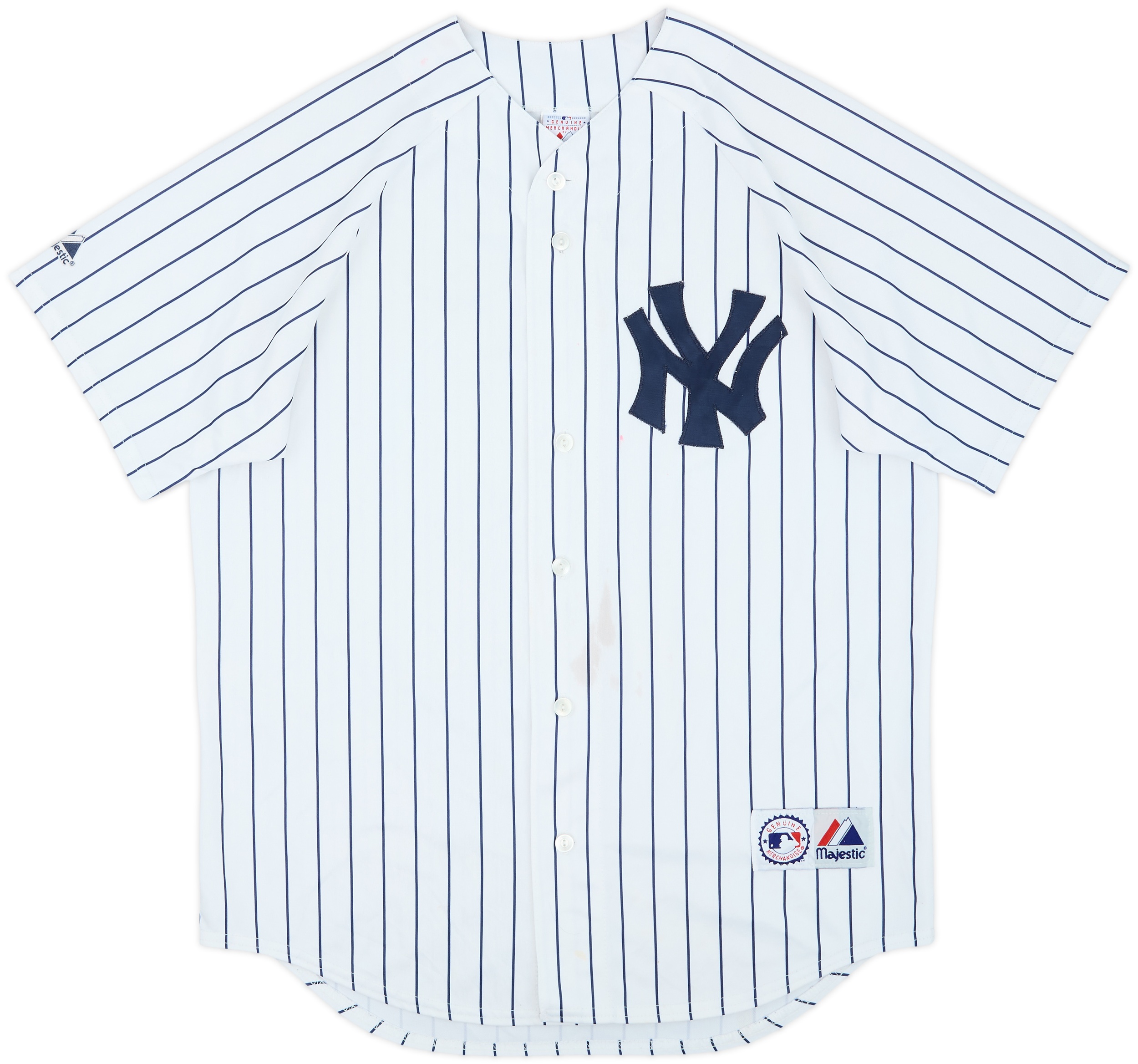 2004-08 New York Yankees Majestic Home Jersey - 6/10 - (L)