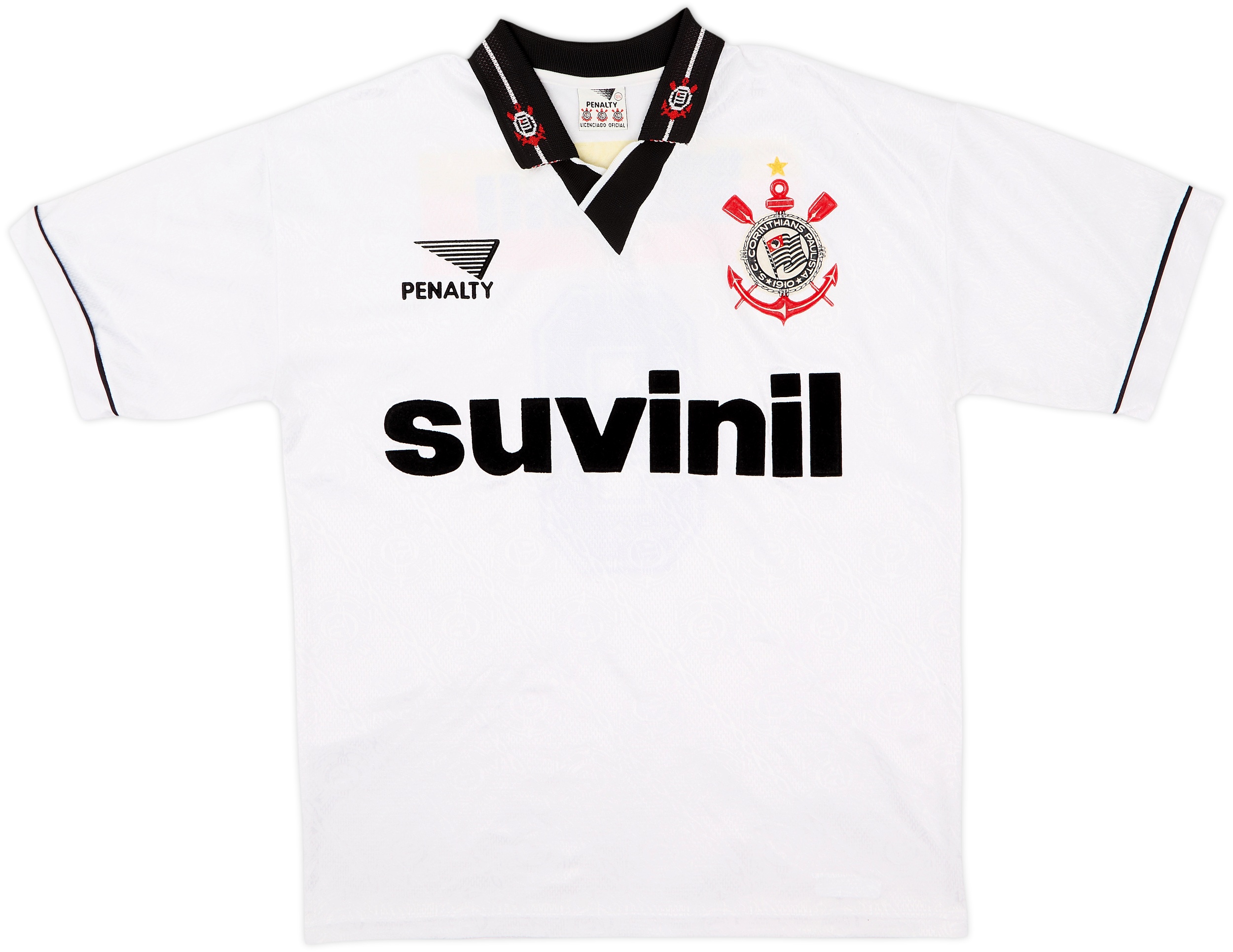 1996 Corinthians Home Shirt #9 - 8/10 - (XL)