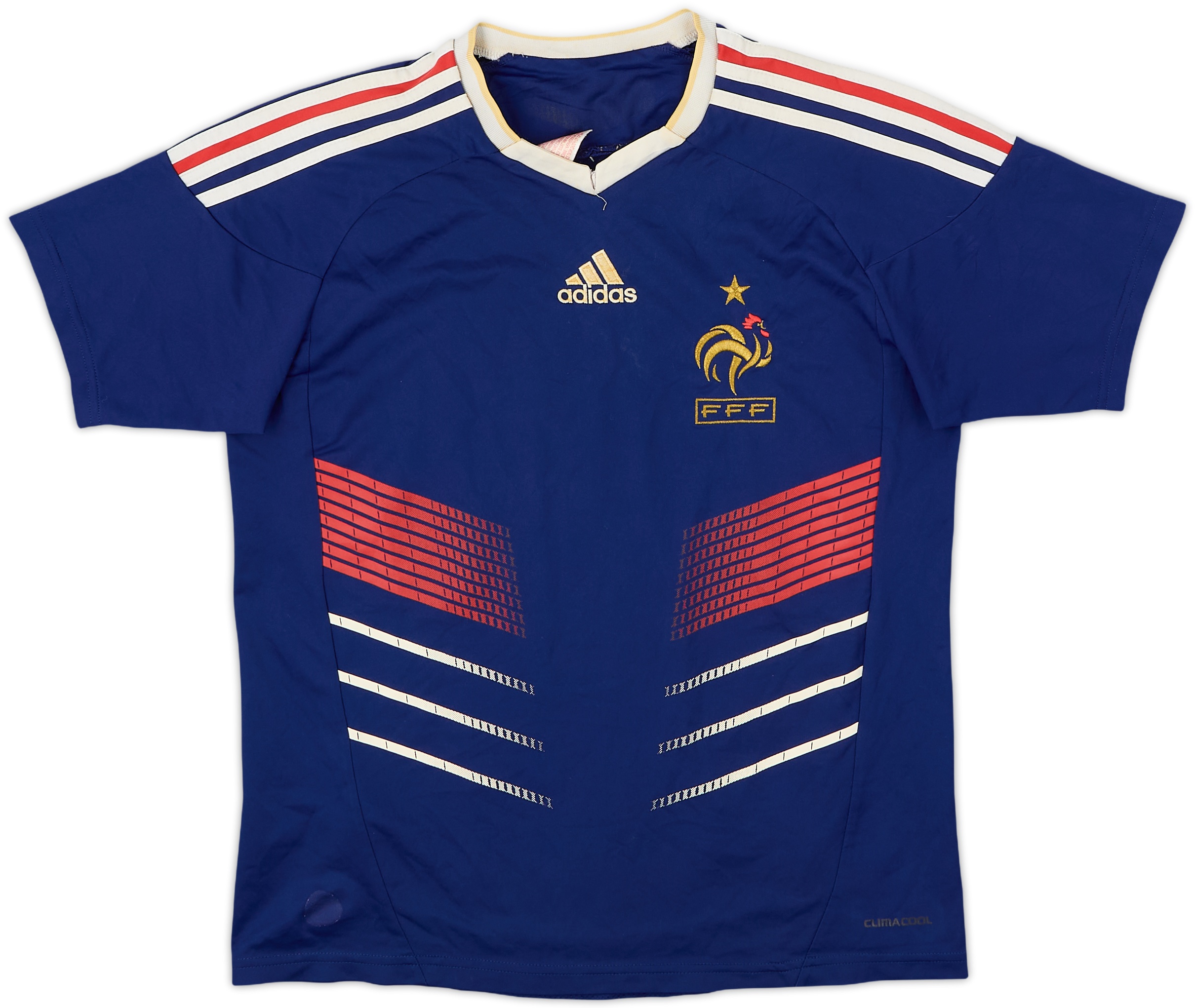 2009-10 France Home Shirt - 4/10 - (XL.Boys)