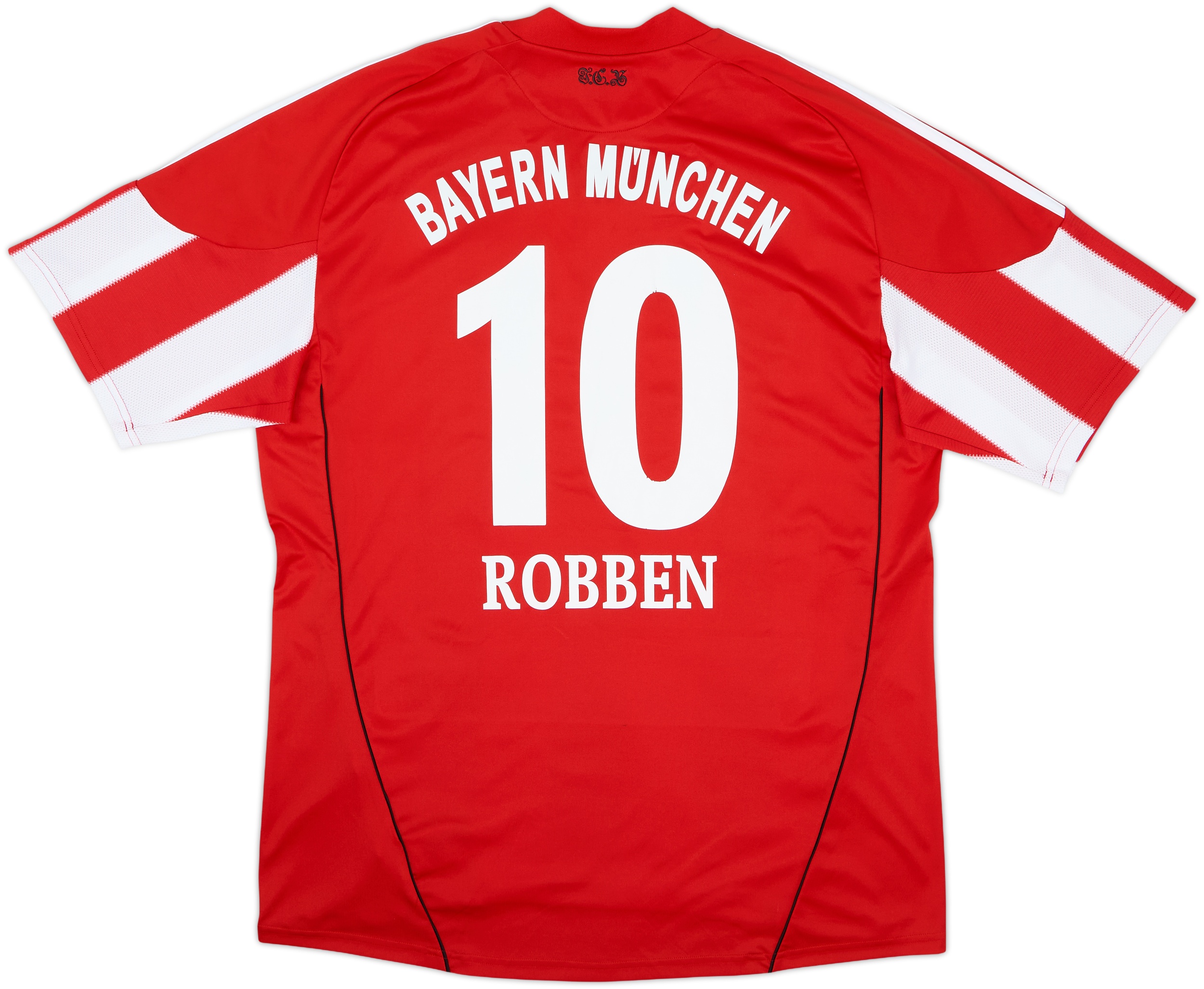 2010-11 Bayern Munich Home Shirt Robben #10 - 4/10 - (XL)