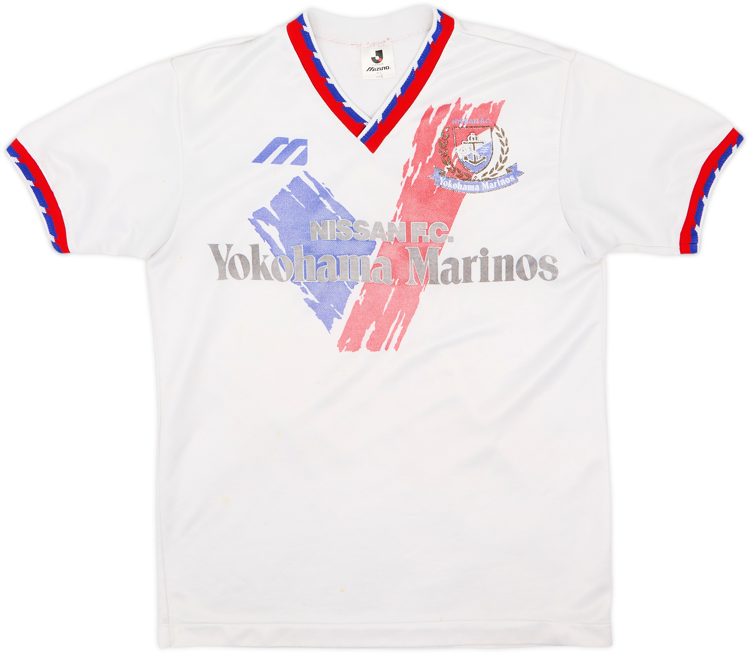 1993-94 Yokohama Marinos Mizuno Training Shirt - 4/10 - (M)