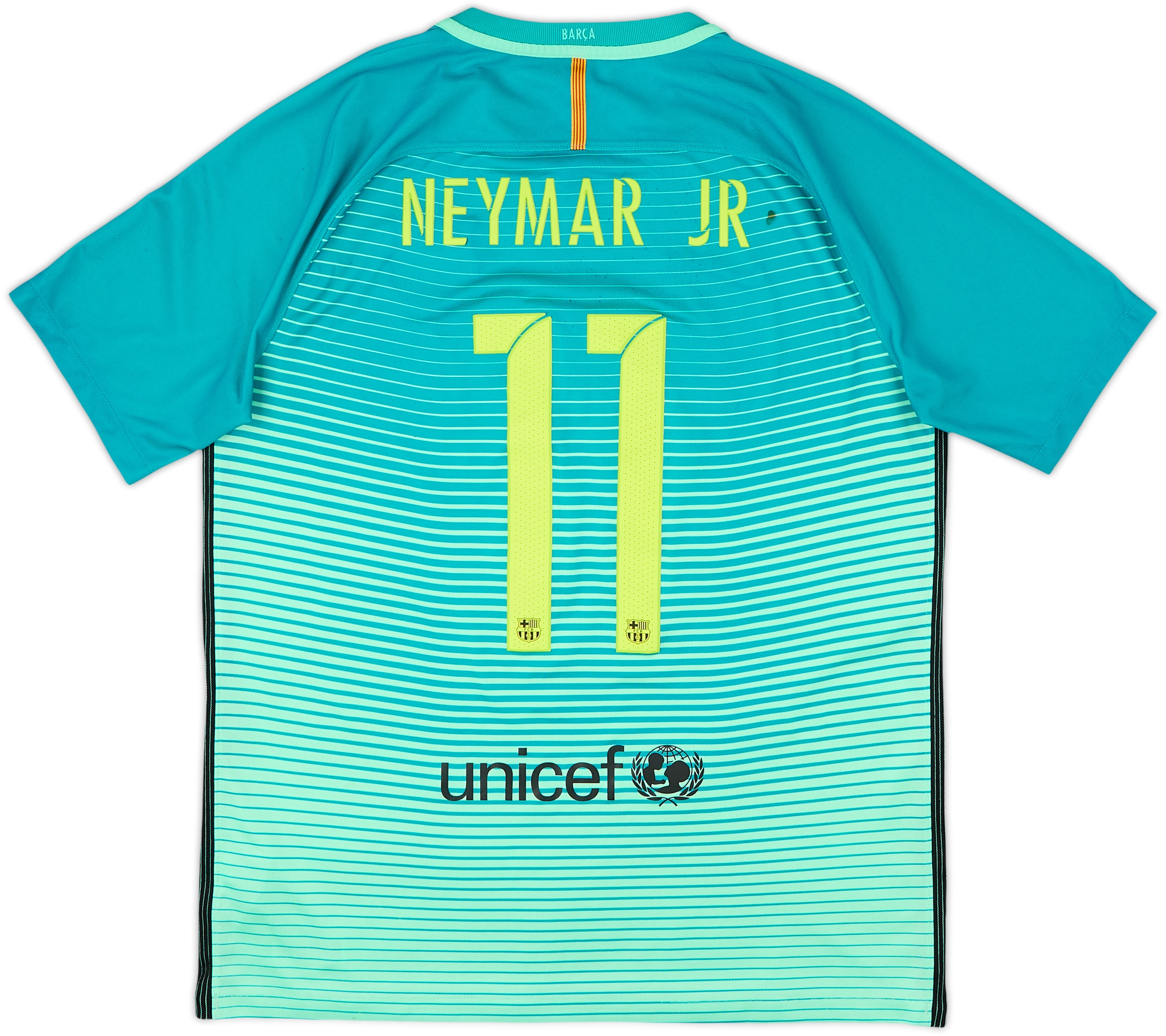 2016-17 Barcelona Third Shirt Neymar Jr #11 - 6/10 - (L)