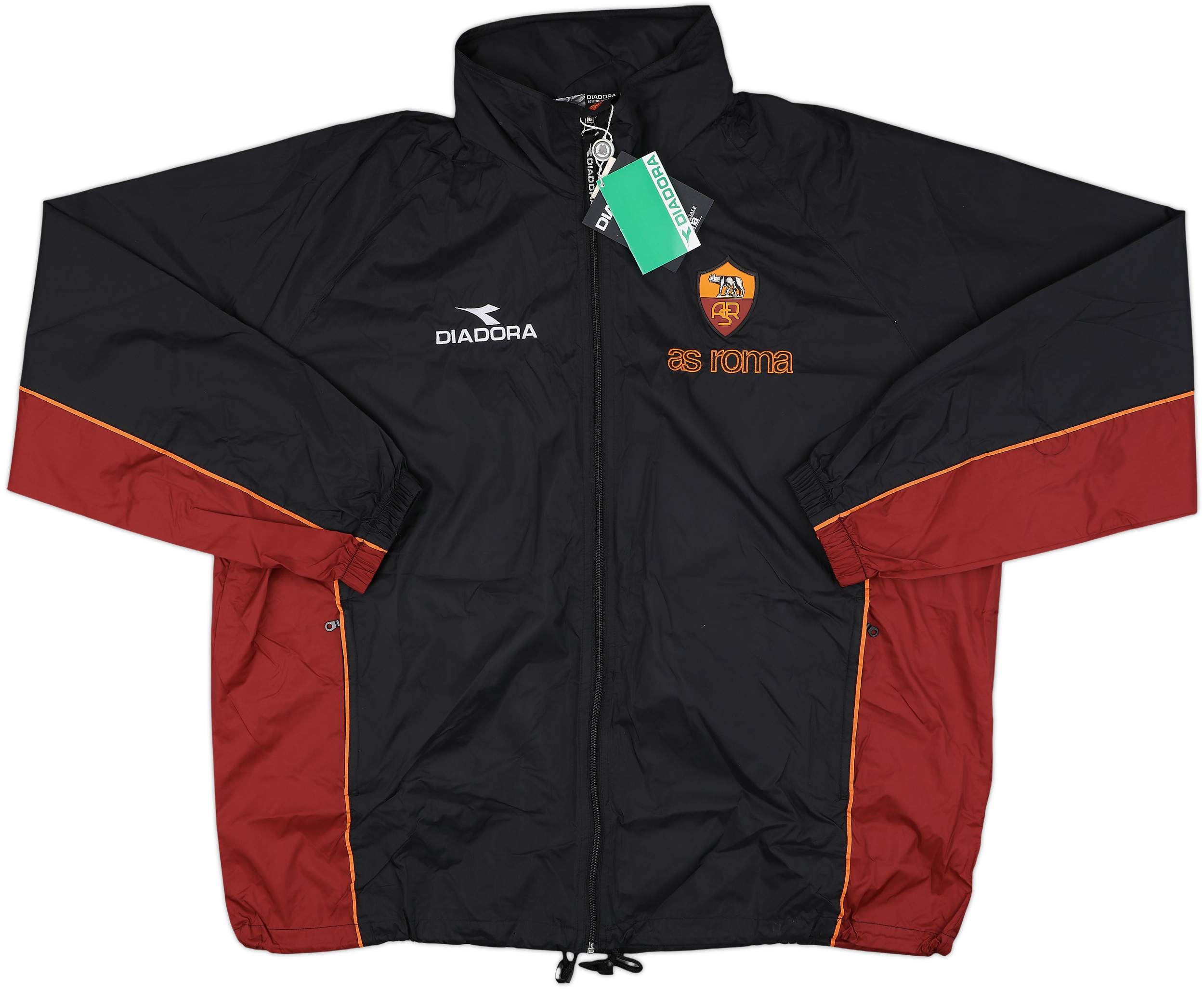 【数量限定】 1999-00 Roma Diadora Hooded Rain Jacket (XXL) ウェア