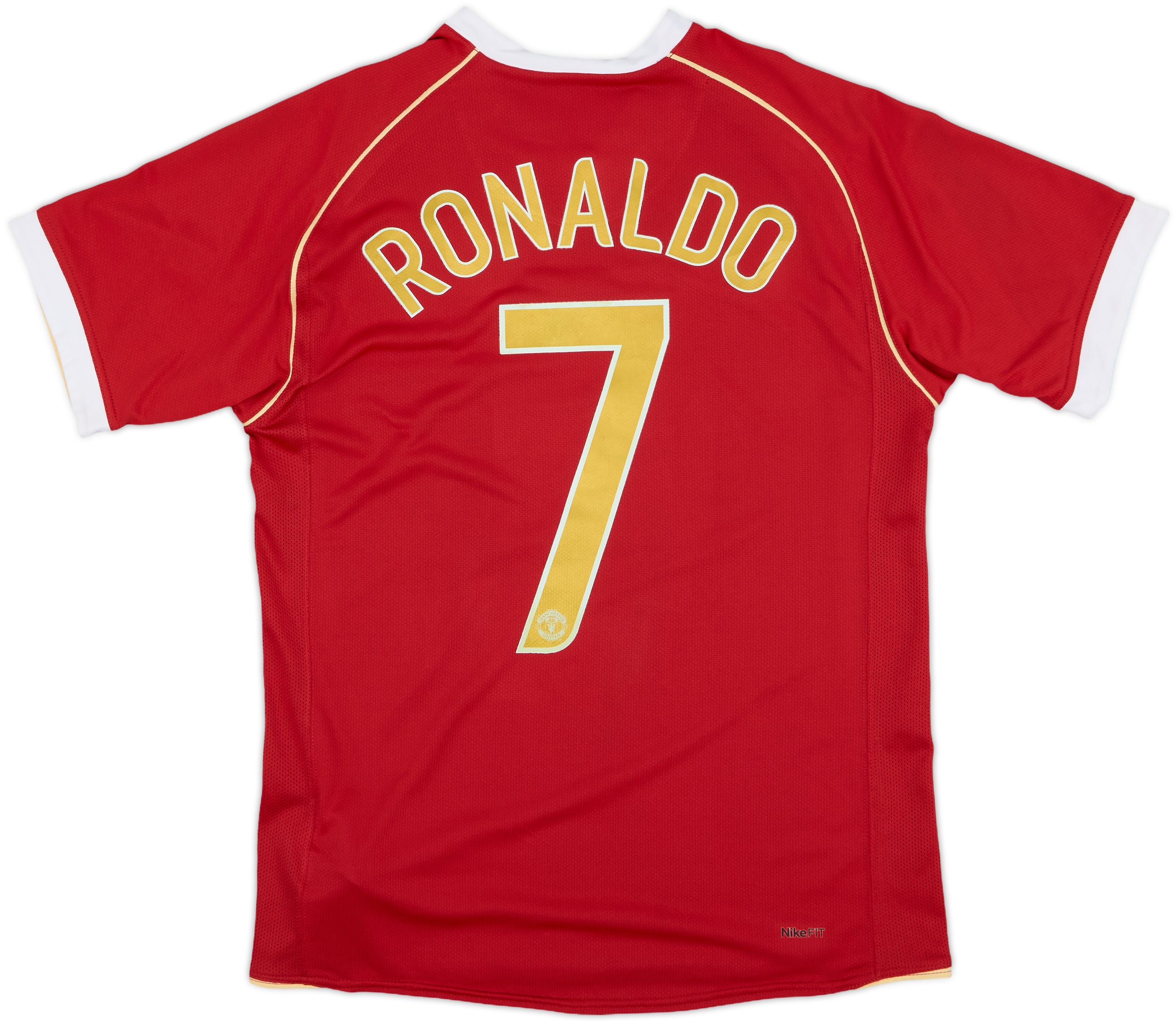RONALDO 7 赤 シャツ 2006/2007 2006-07 Manchester United Home Shirt Ronaldo #7 - 10/10 - (S)
