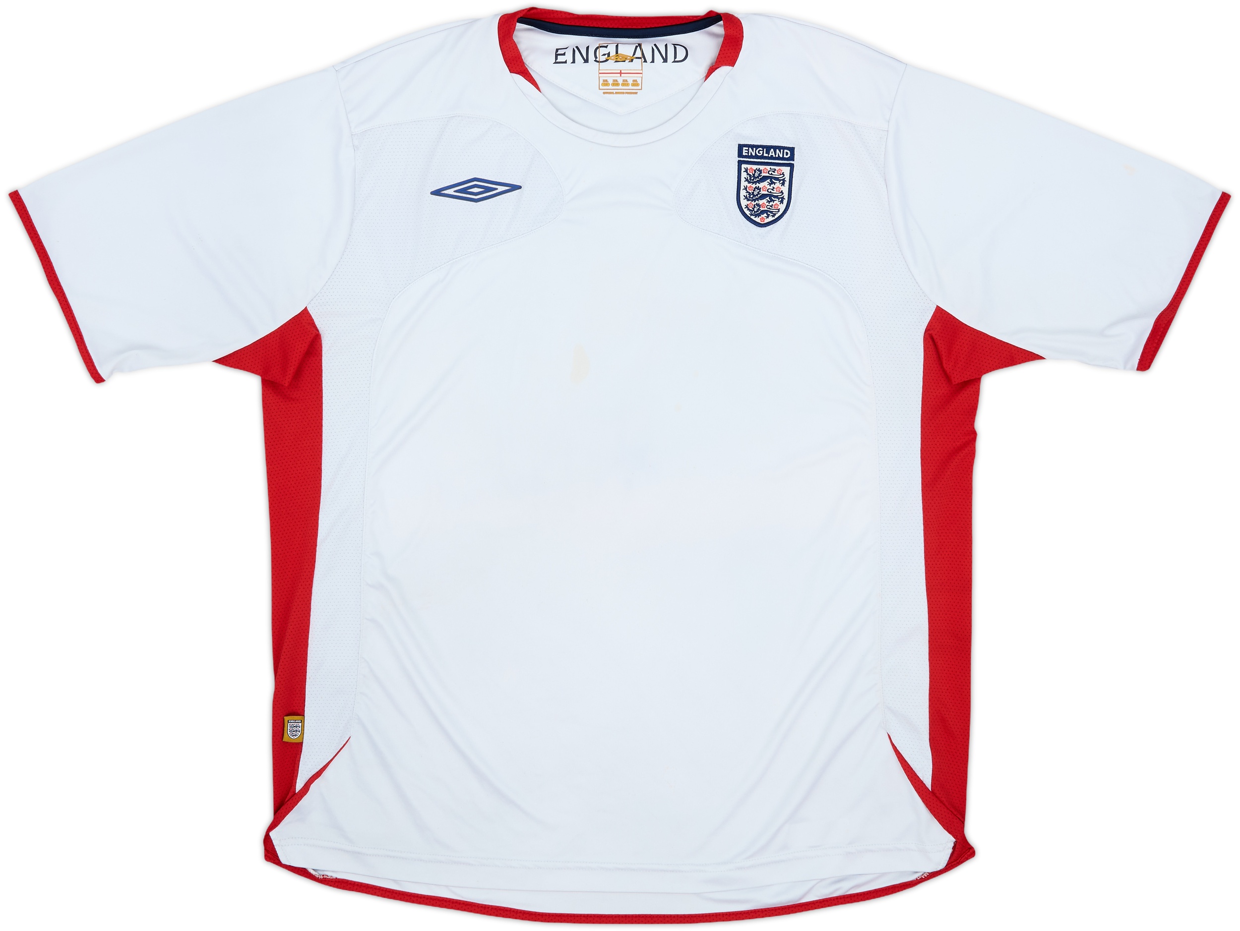 2006-07 England Umbro Training Shirt - 5/10 - (XXL)