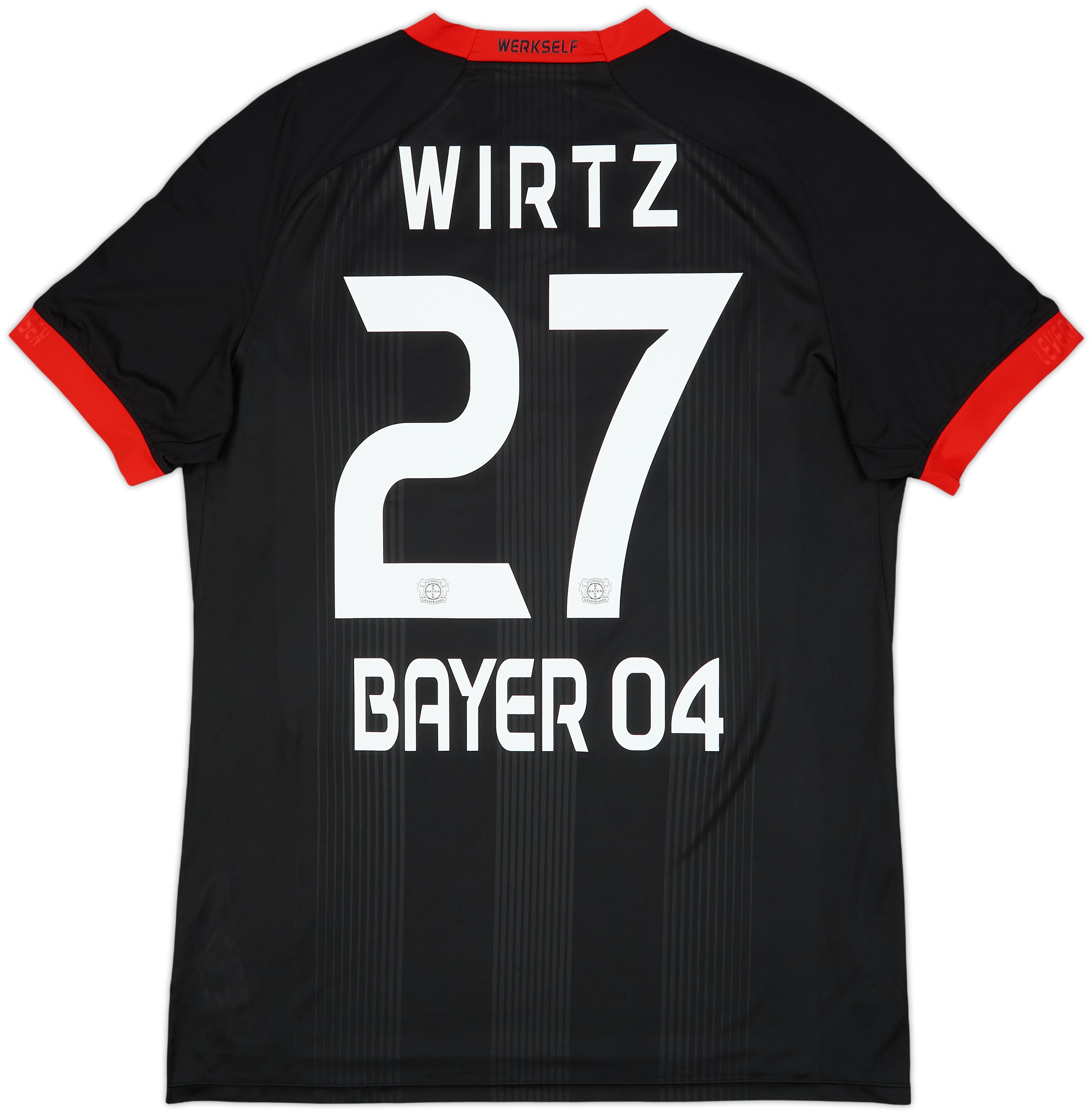 ウェア BAYER 04 WIRTZ 27 2022/23 Bayer Leverkusen Authentic Away Jersey #27 WIRTZ Large