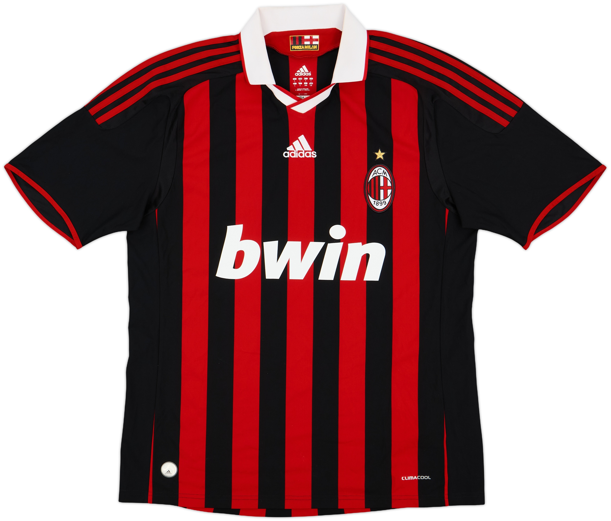 2009-10 AC Milan Home Shirt #4 - 6/10 - (L)