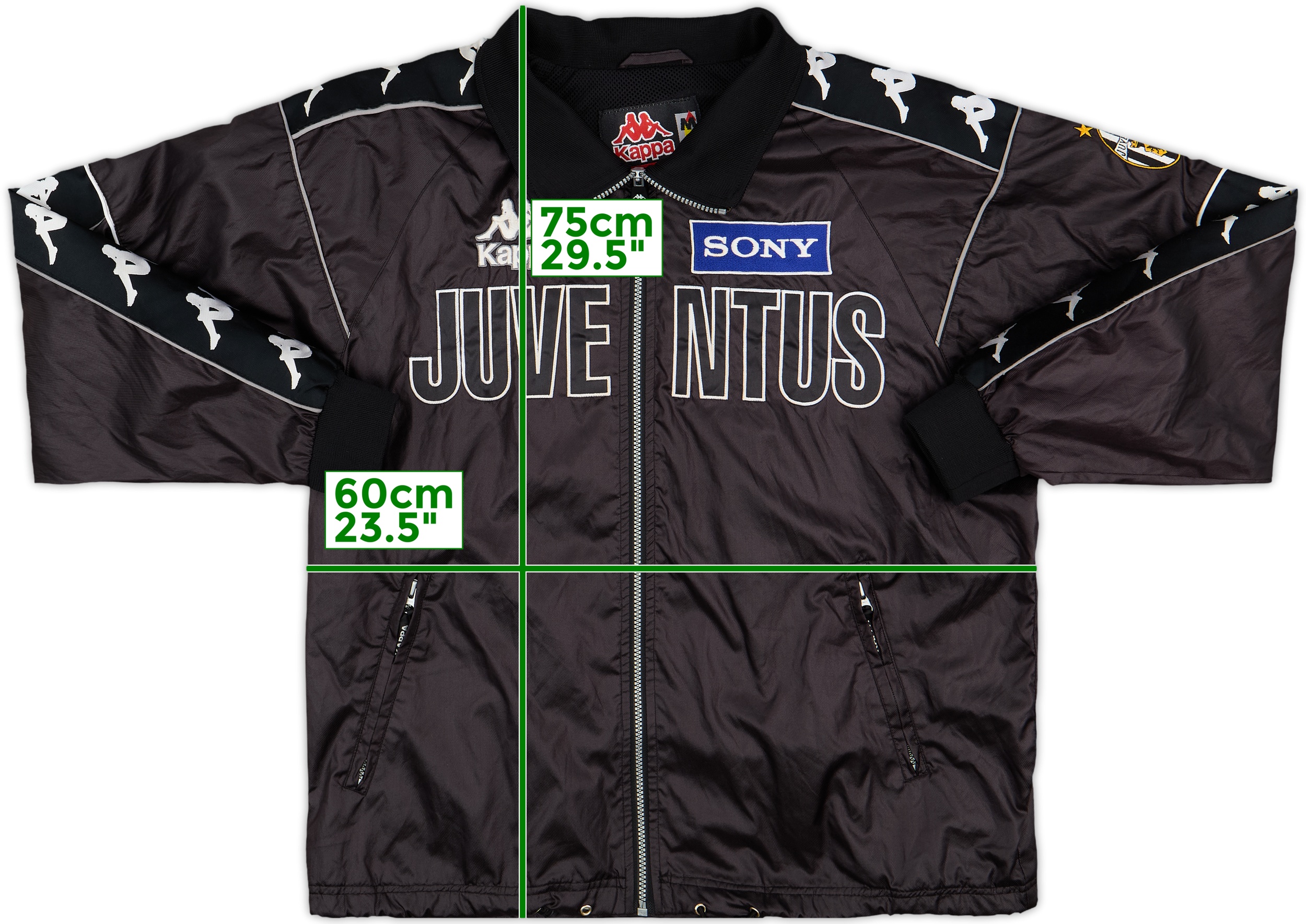 1997-98 Juventus Kappa Track Jacket - 8/10 - (M)