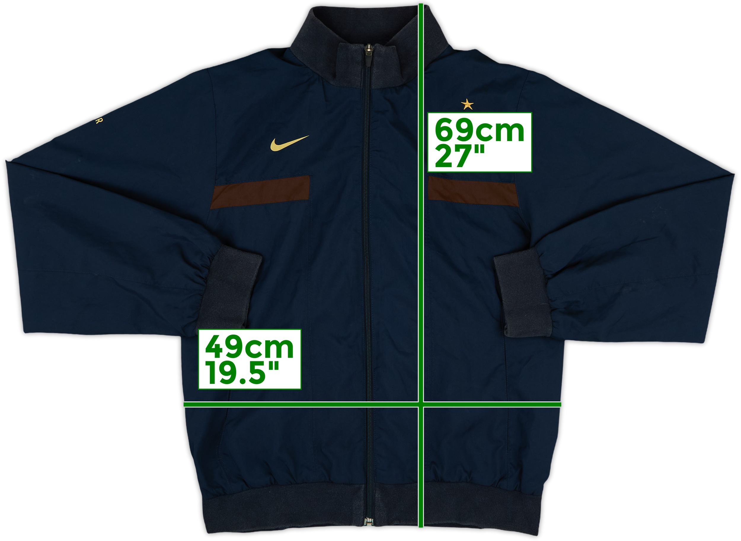 【正規NIKE Inter Milan nylon trackjacket】 正規NIKE Inter Milan nylon trackjacket】