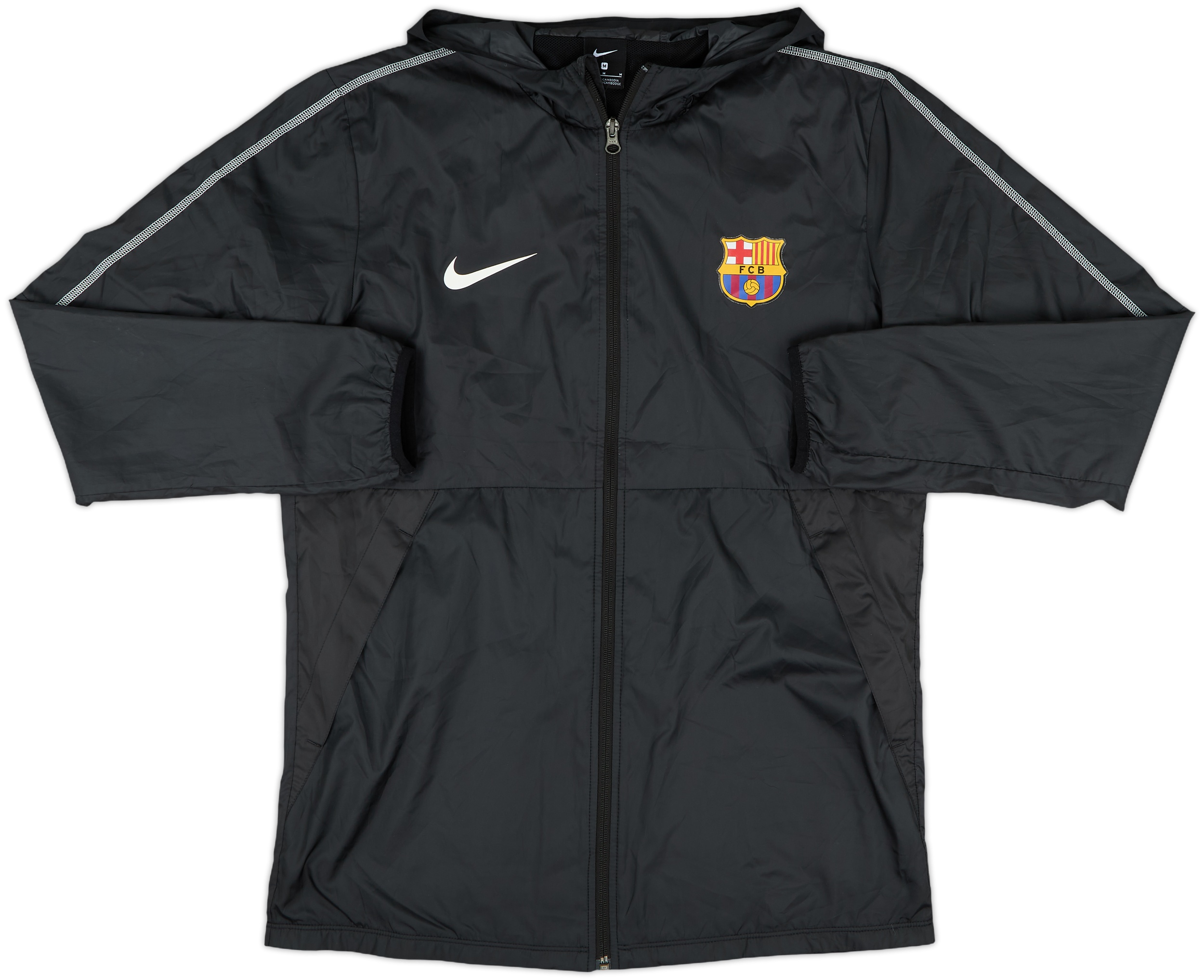 2018-19 Barcelona Nike Track Jacket - 6/10 - (M)