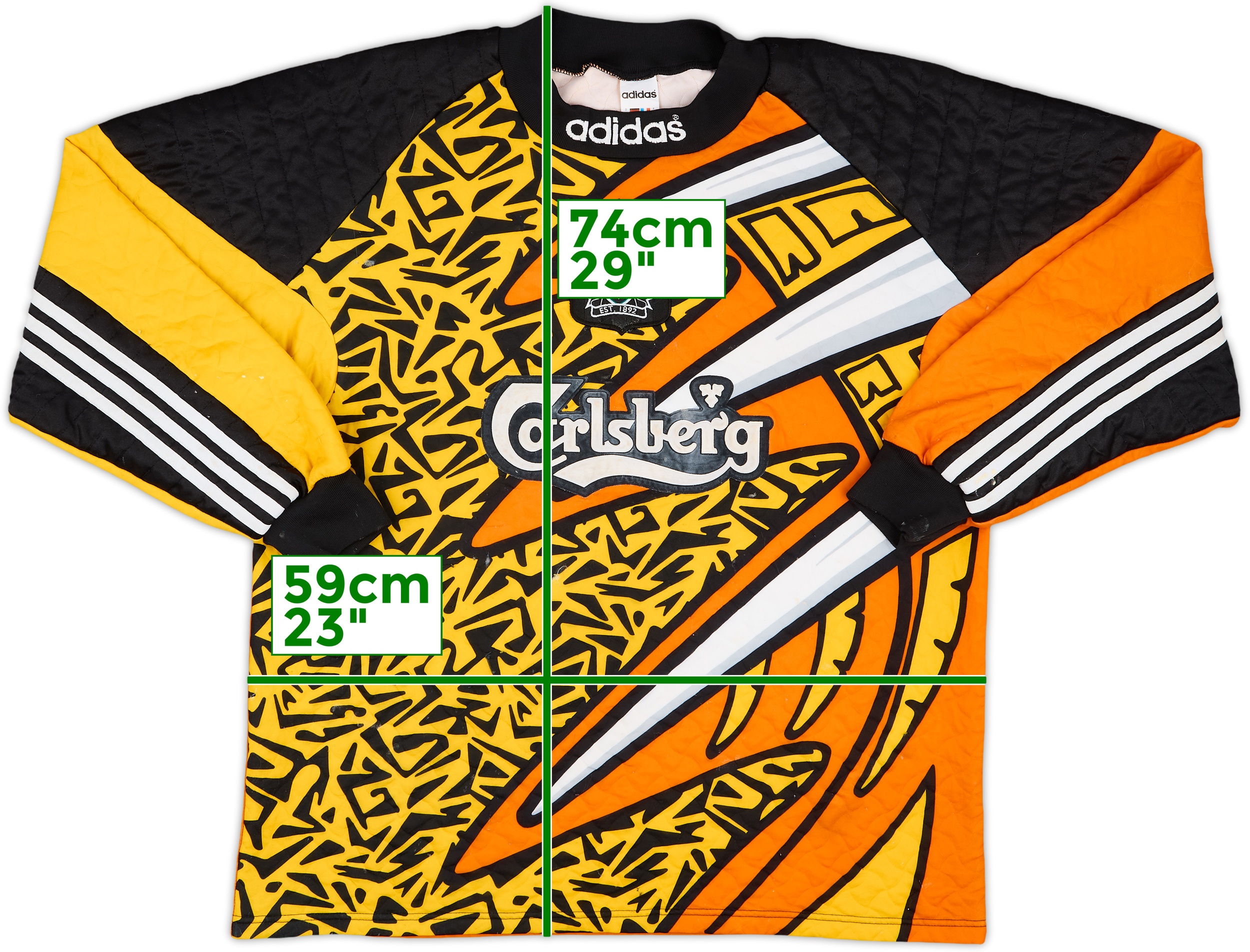 1996-97 adidas グラフィック　ゴールキーパーシャツ 1996-97 adidas グラフィック ゴールキーパーシャツ 1996-97