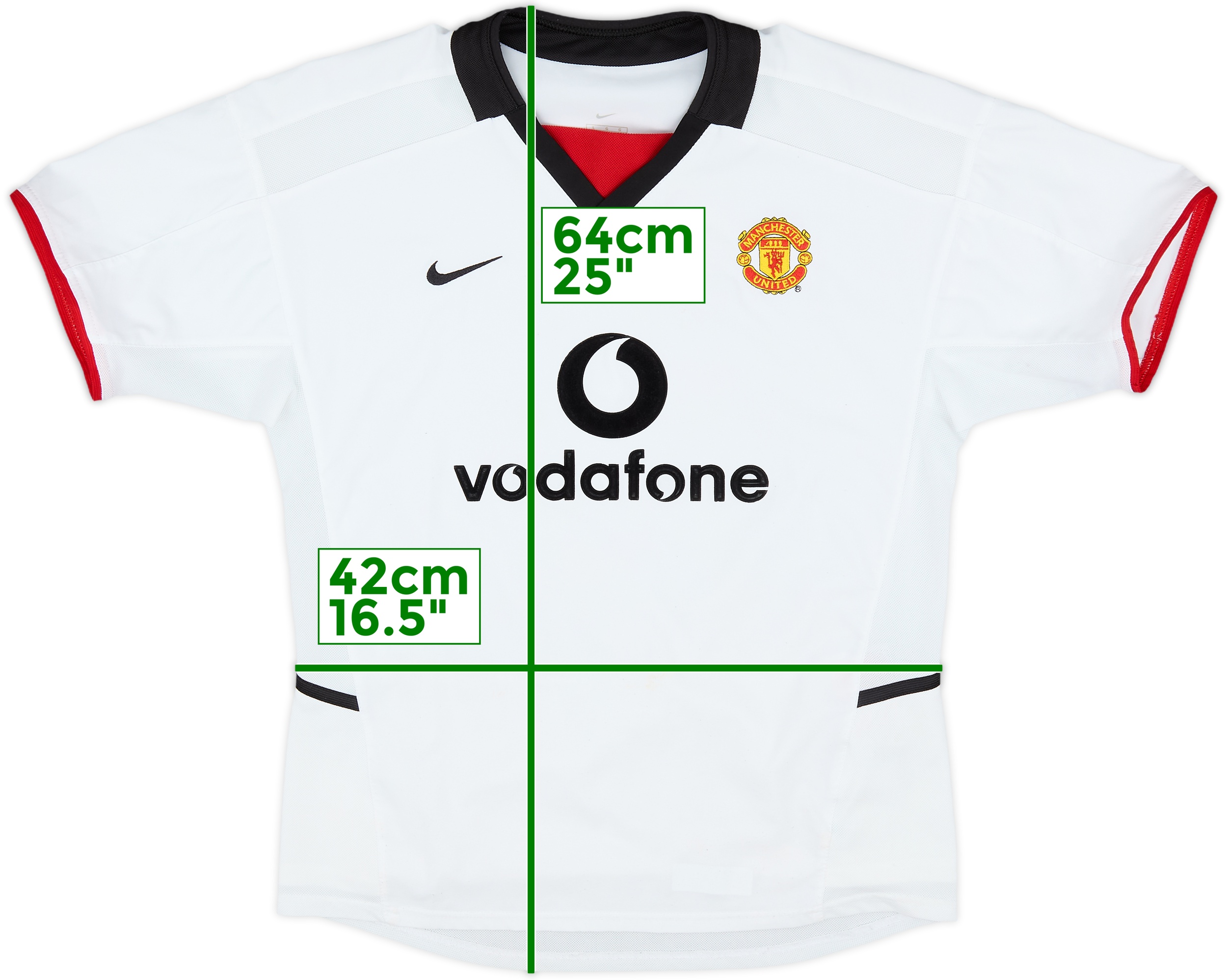 2002-03 Manchester United Away Shirt - 7/10 - (L)