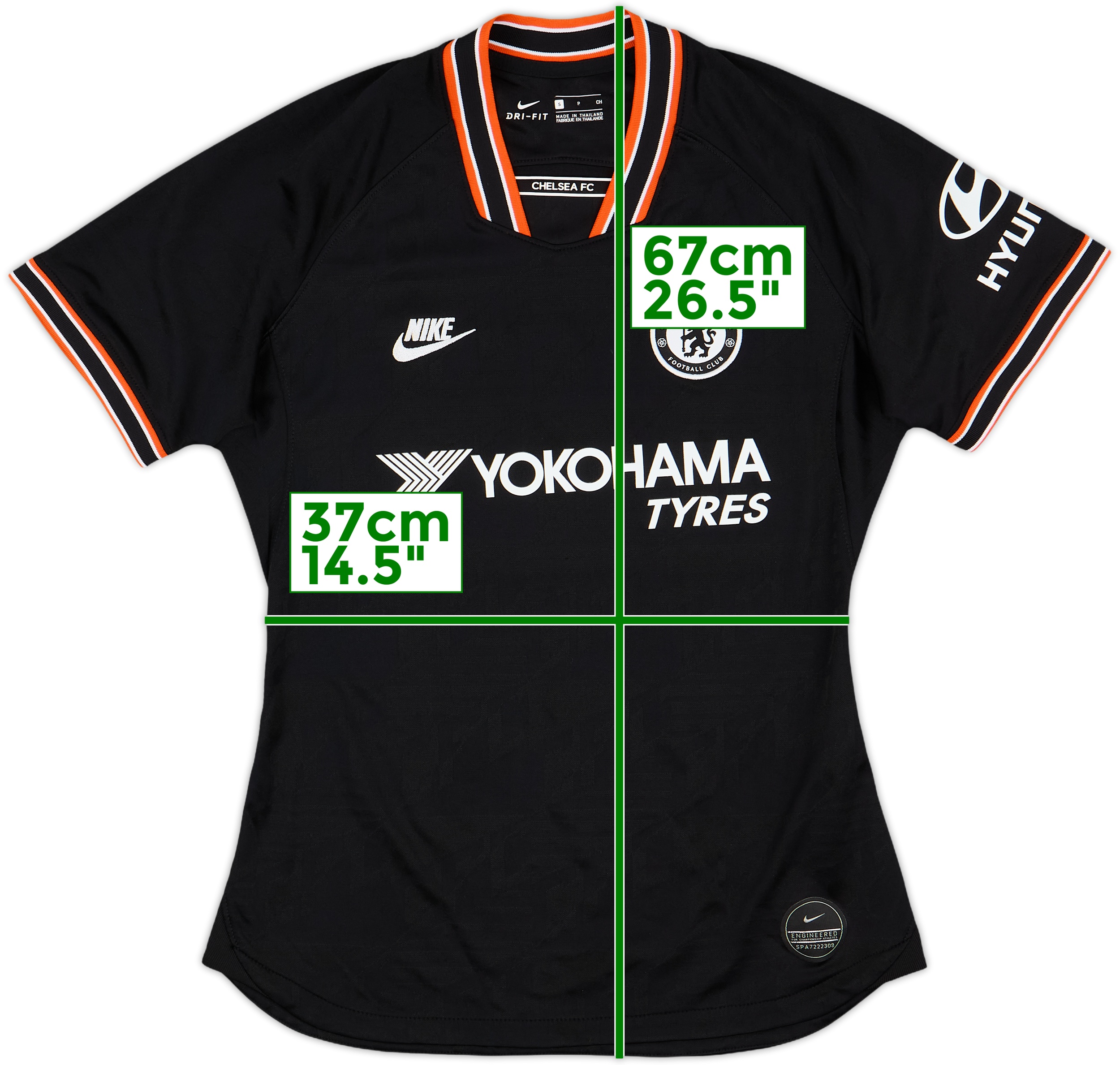 2019-20 Chelsea Third Shirt - 9/10 - (Women's S)