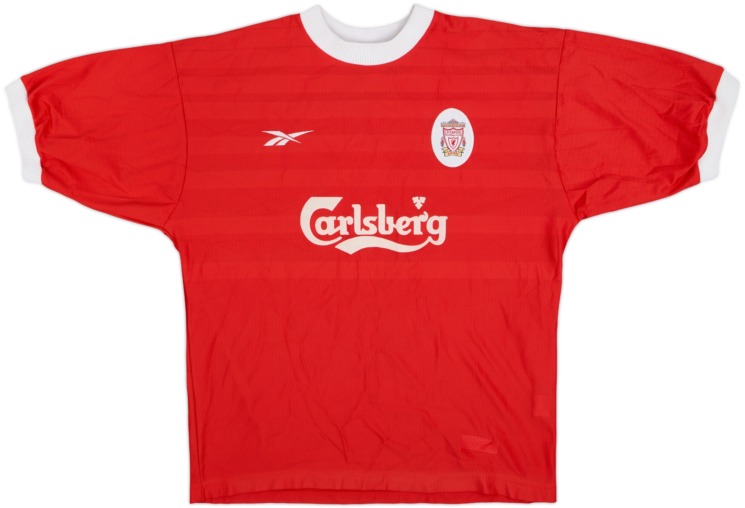 1998-00 Liverpool Home Shirt #9 - 8/10 - (L)