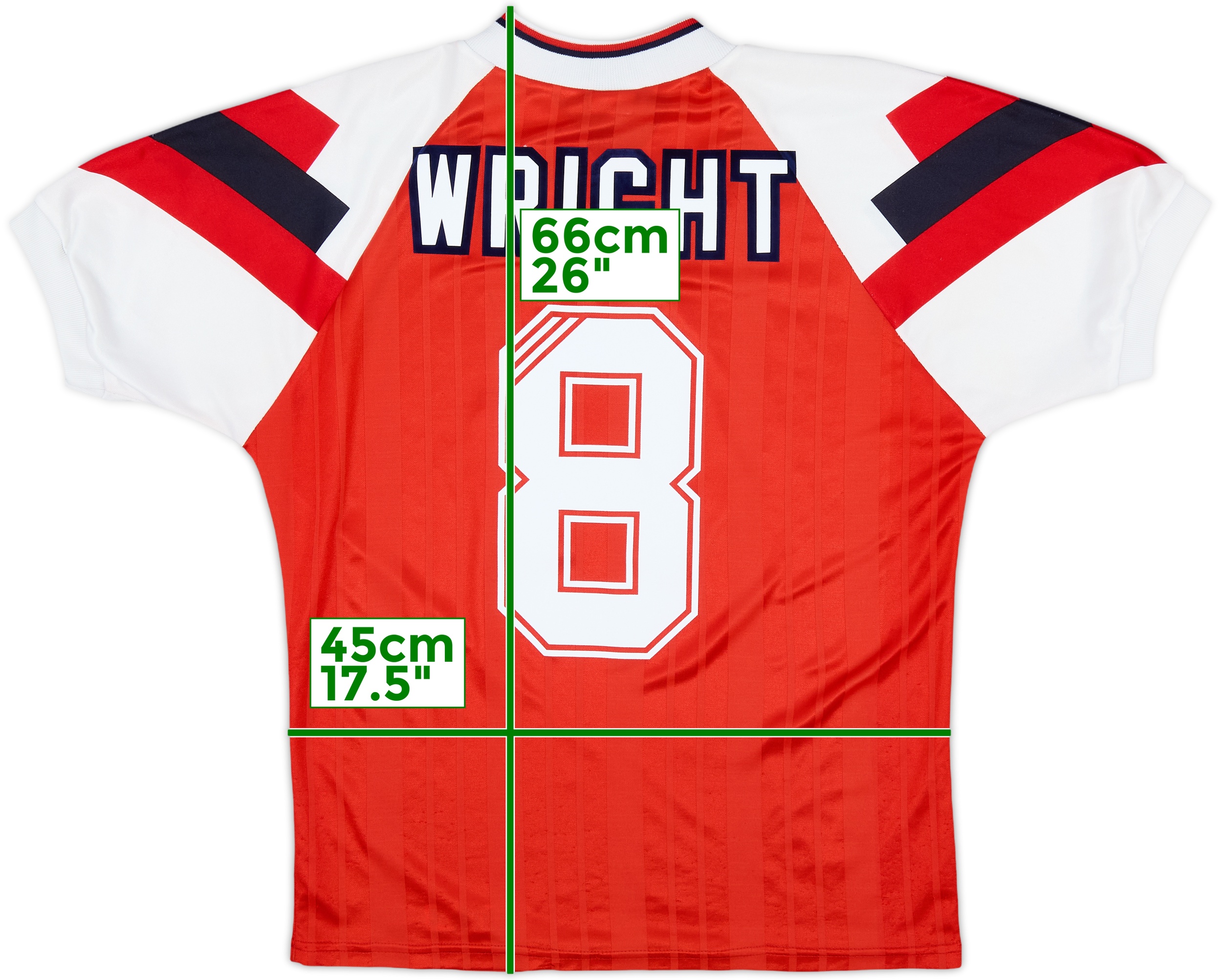 ウェア Arsenal 94 95 96  Arsenal 1994 1995 1996 Home football soccer shirt jersey