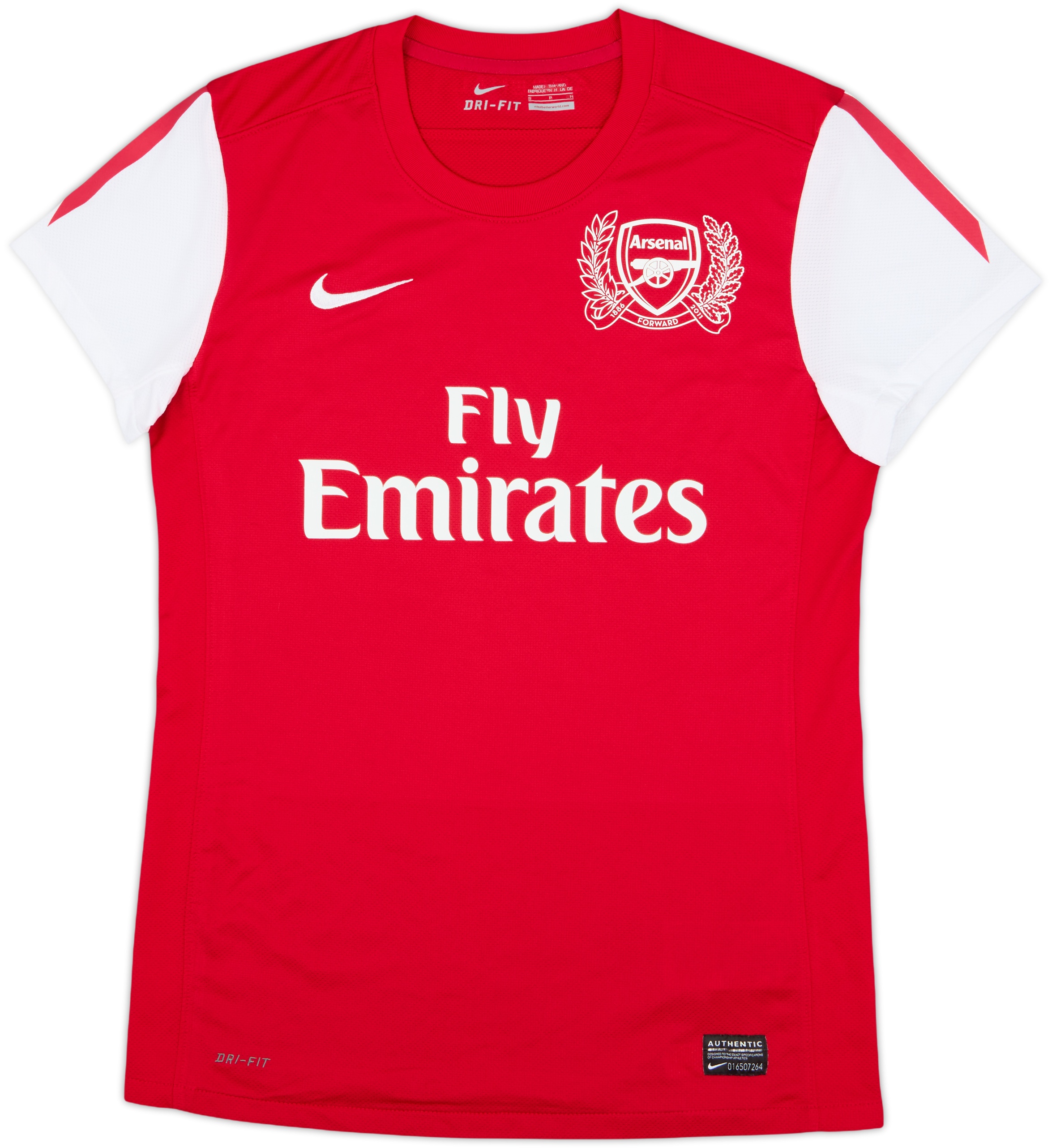 2011-12 Arsenal Home Shirt - 8/10 - (Women's S)