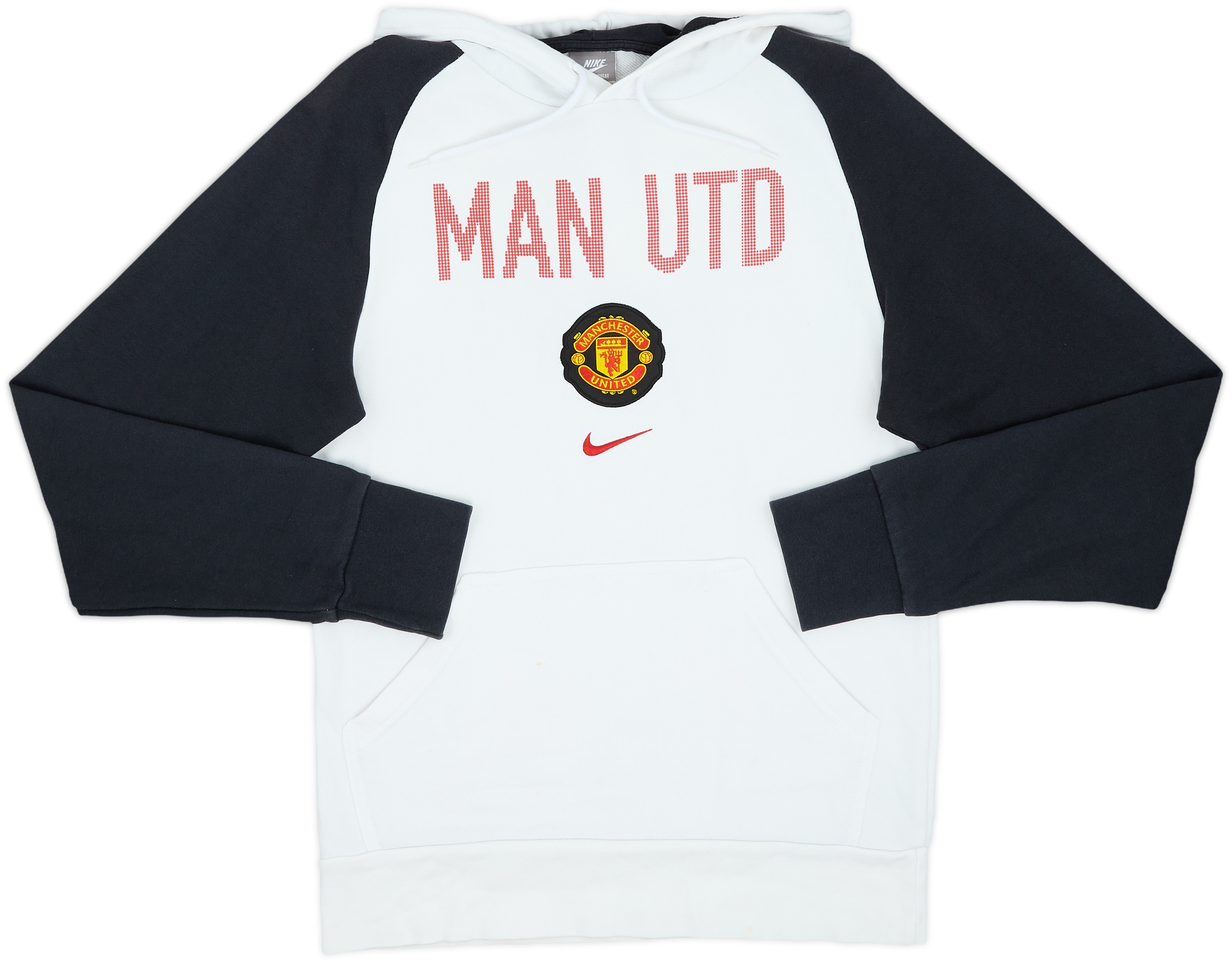 2009-10 Manchester United Nike Hoodie - 7/10 - (S)