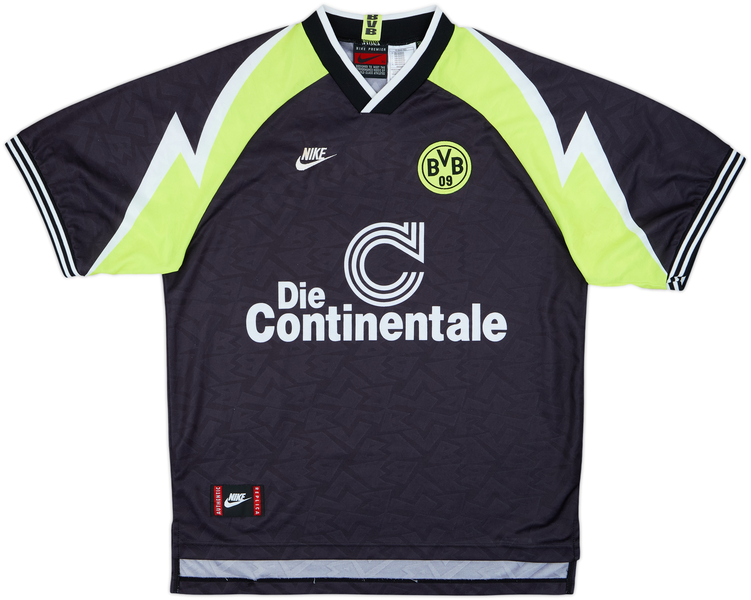 1995-96 Borussia Dortmund Away Shirt - 8/10 - (XL)