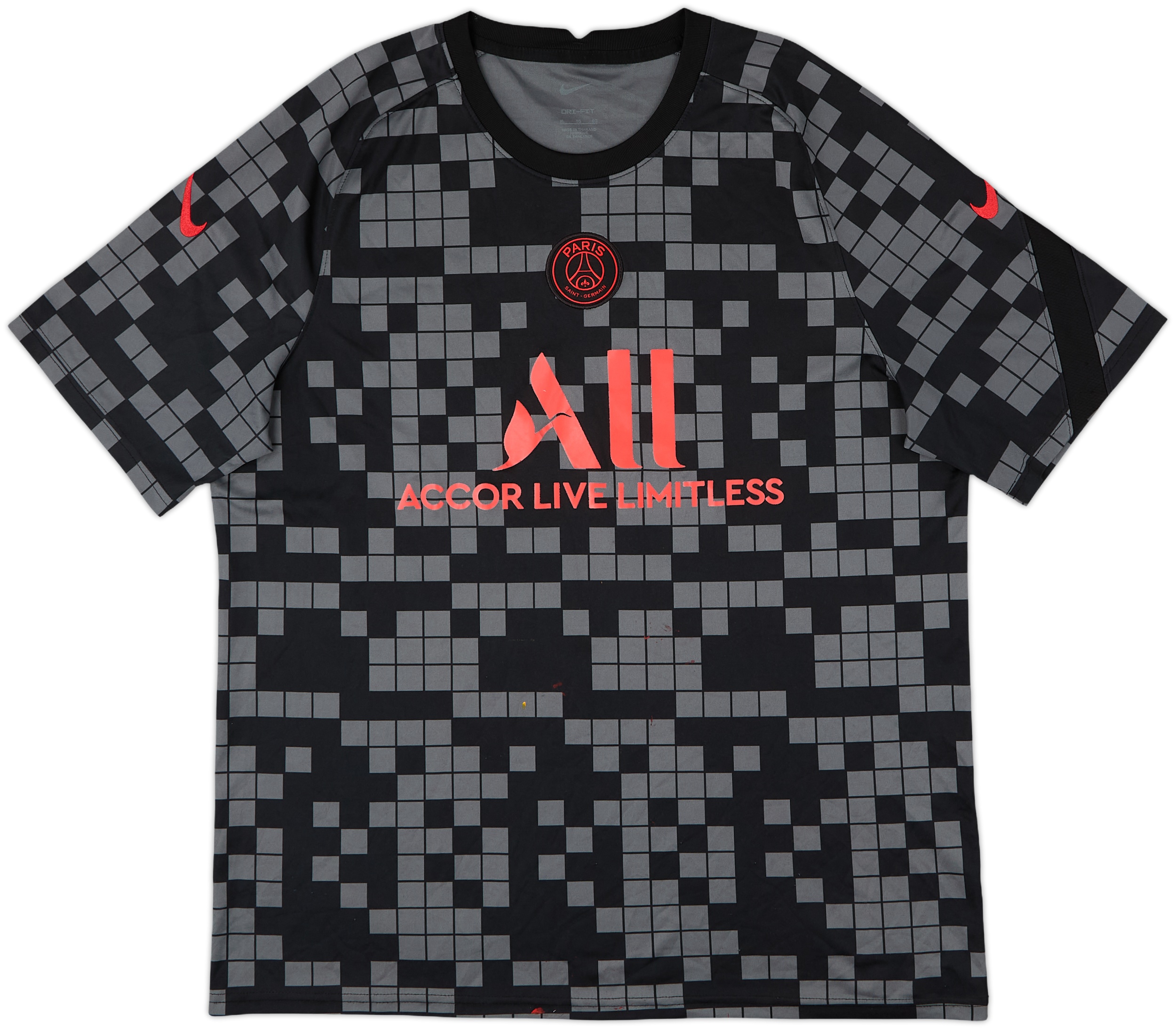 2021-22 Paris Saint-Germain Nike Training Shirt - 4/10 - (XL)