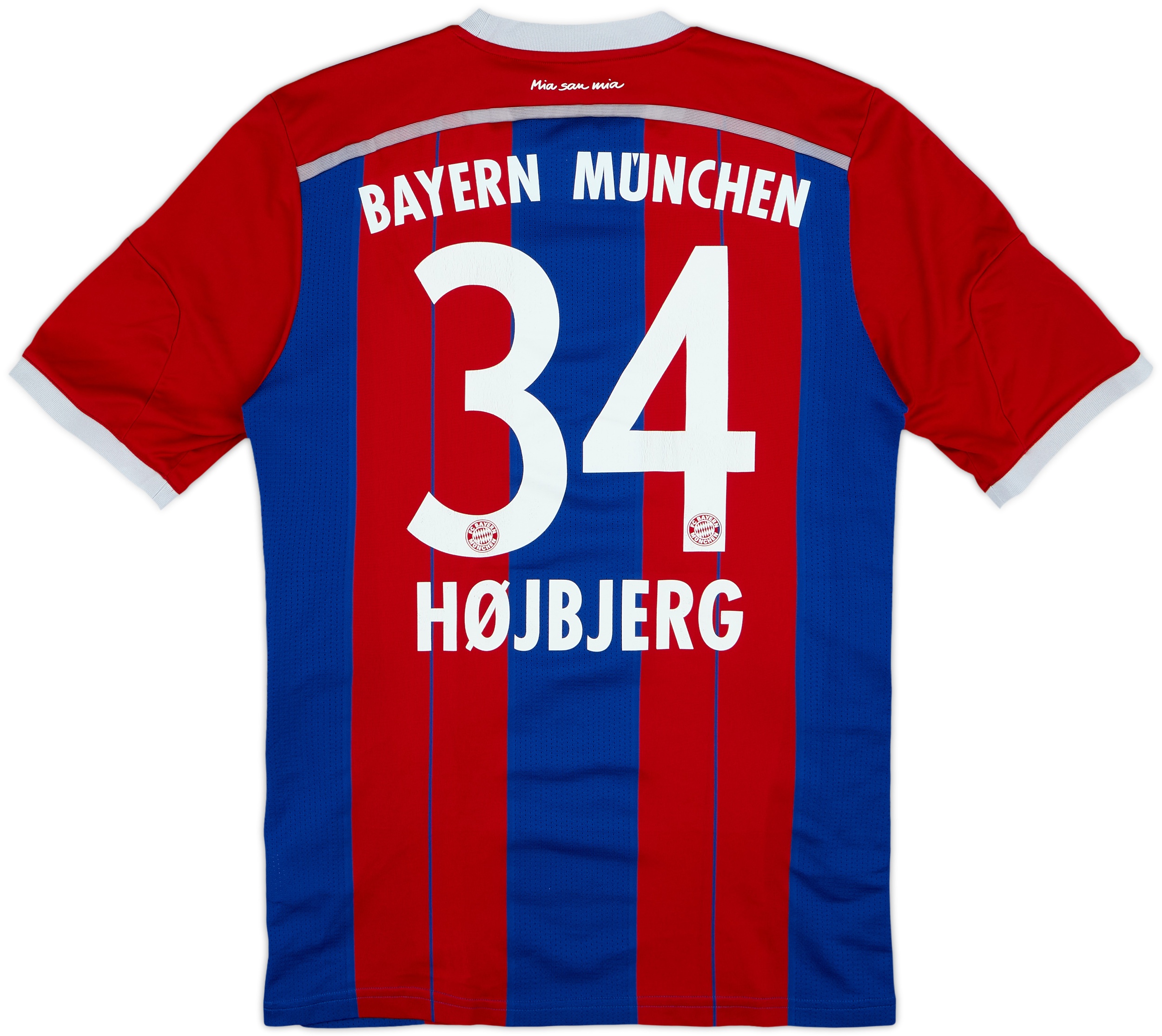 2014-15 Bayern Munich Home Shirt Hojbjerg #34 - 5/10 - (M)